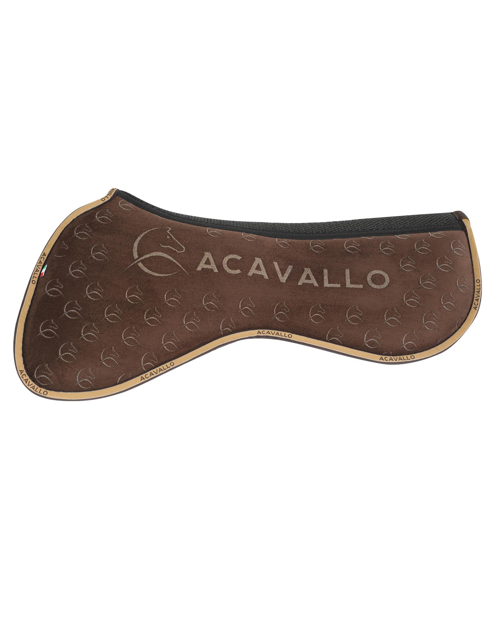 Acavallo Pad Mf Ds Sw-3Ds Suede Silicone Grip Flat Brown