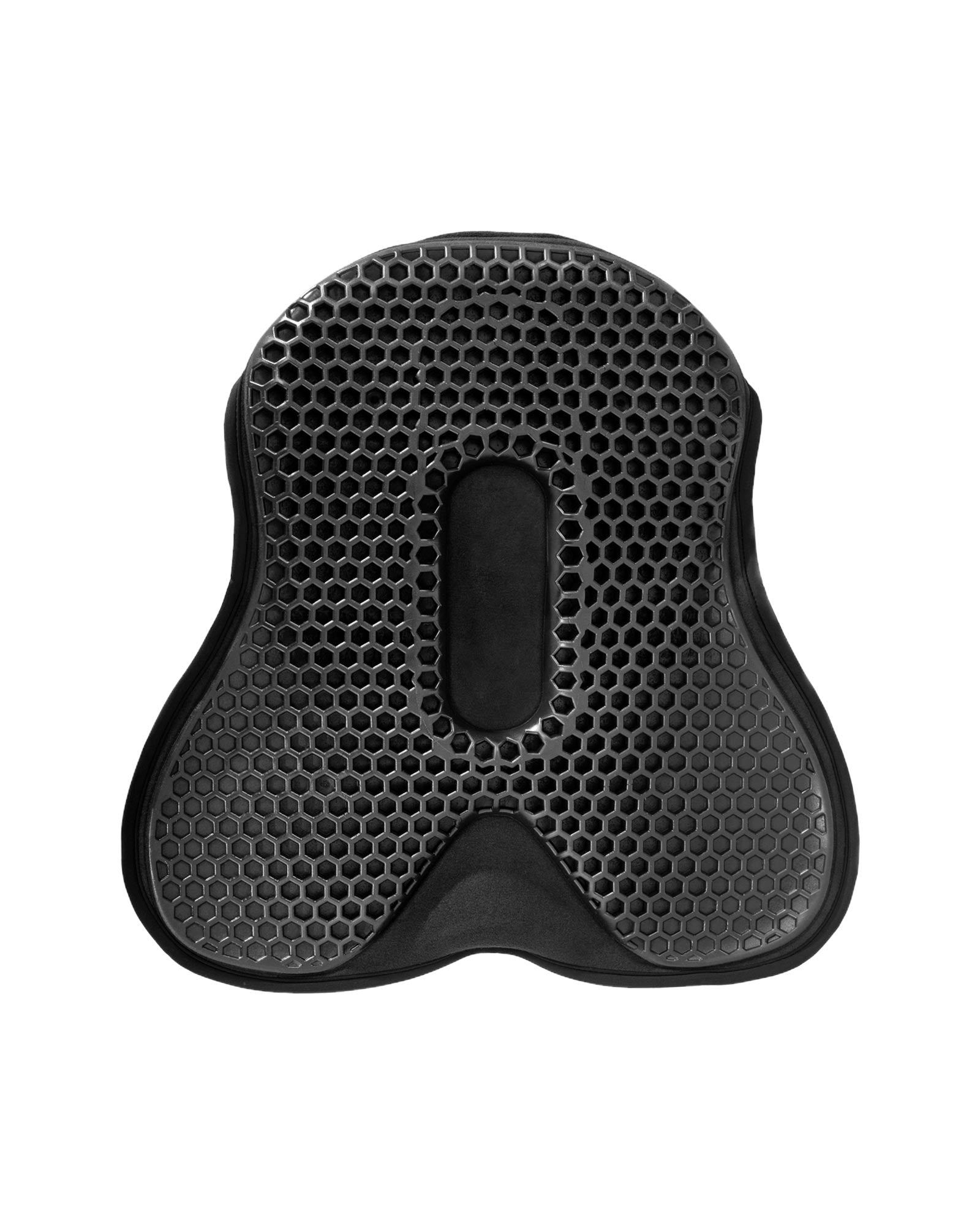 Acavallo Ortho-Pubis Seat Saver Dressage Gel-Out Dri-Lex 20mm Black