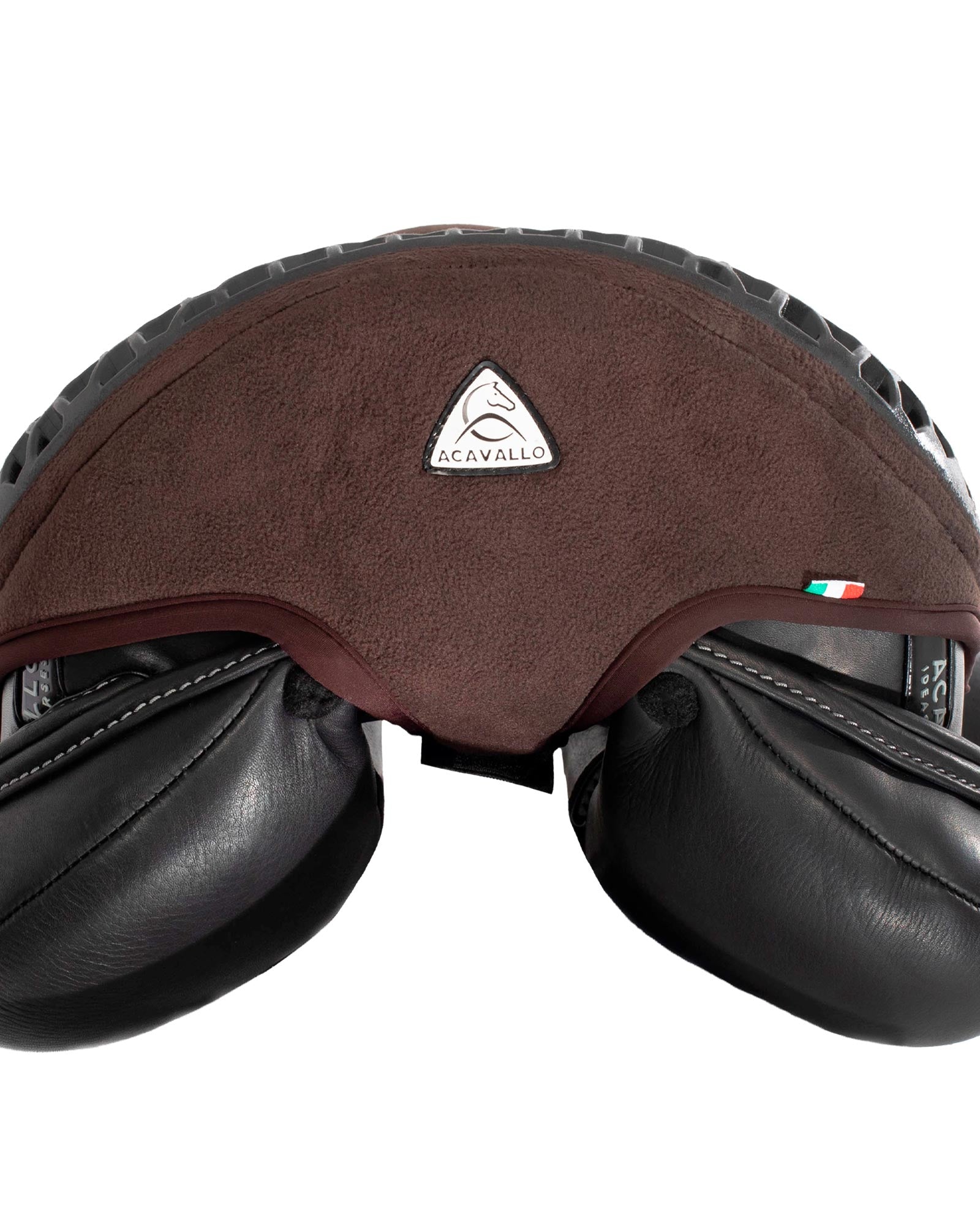 Acavallo Ortho-Pubis Seat Saver Dressage Gel-Out Dri-Lex 20mm Brown