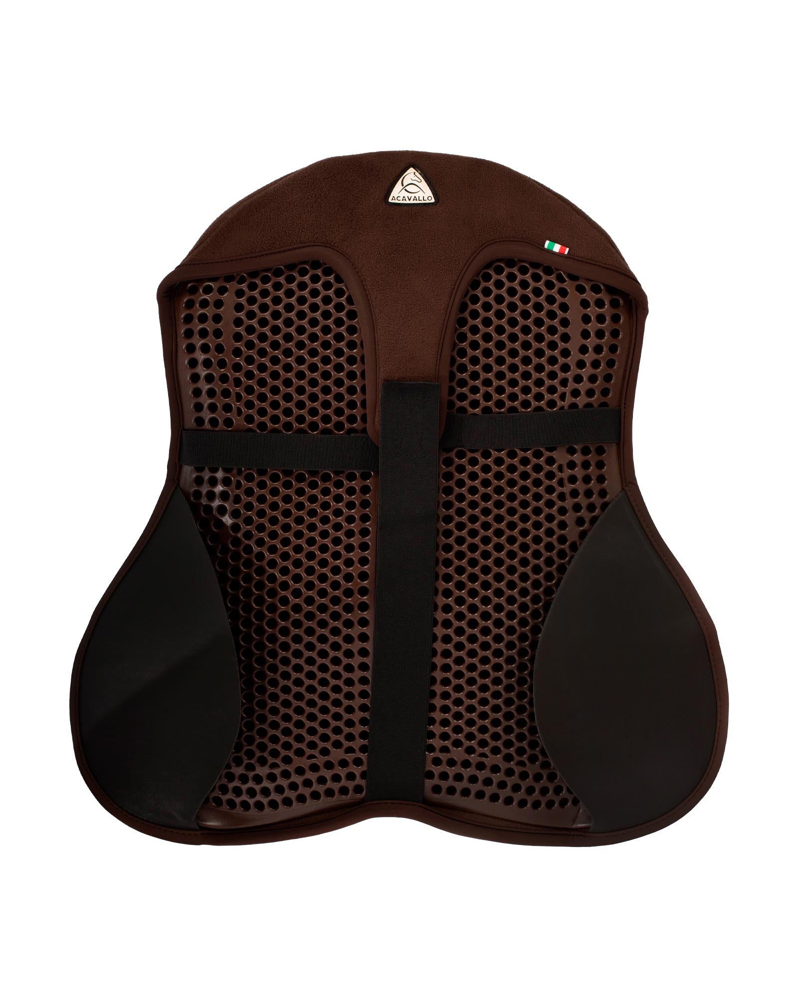 Acavallo Standard Seat Saver Dressage Classic Gel-In Dri-Lex 20mm Brown