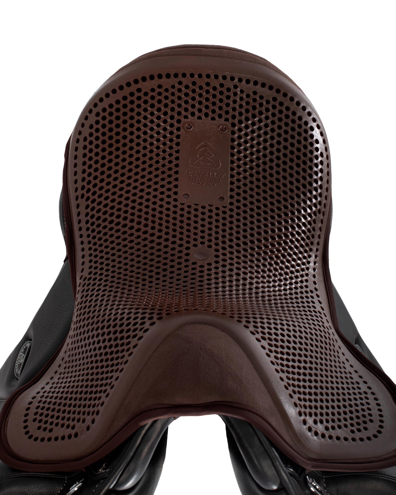 Acavallo Standard Seat Saver Dressage Classic Gel-Out Dri-Lex 10mm Brown