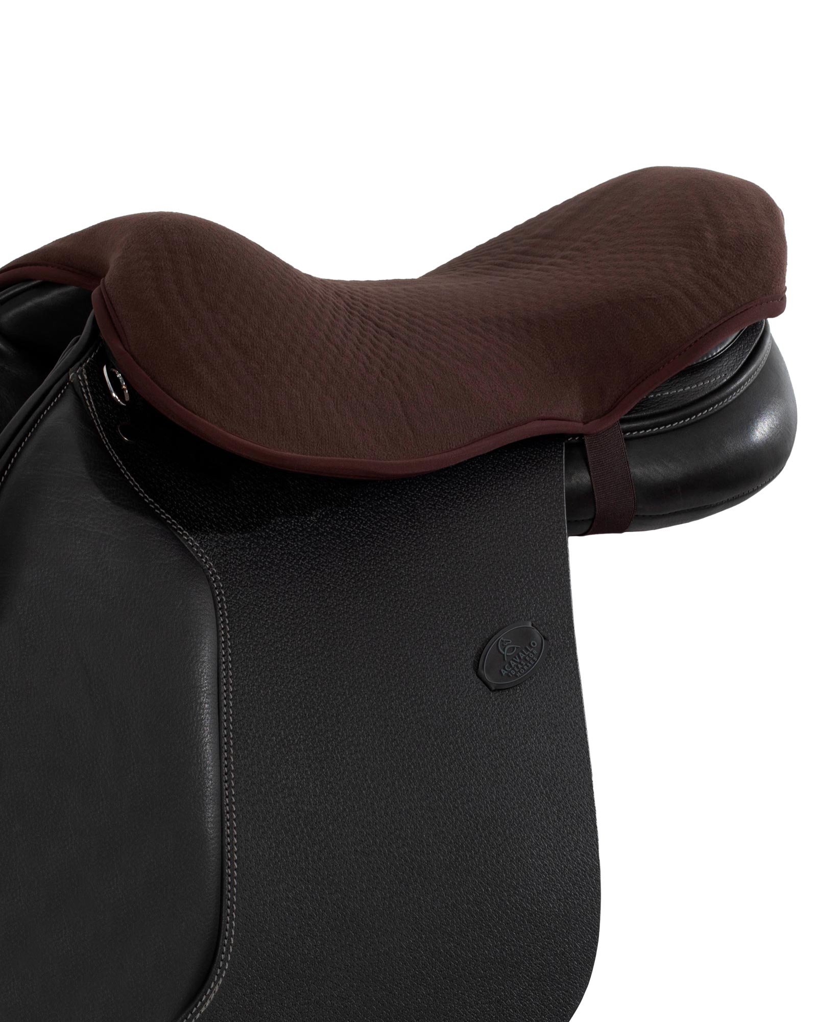 Acavallo Standard Seat Saver Jumping Classic Gel-In Dri-Lex 20mm Brown