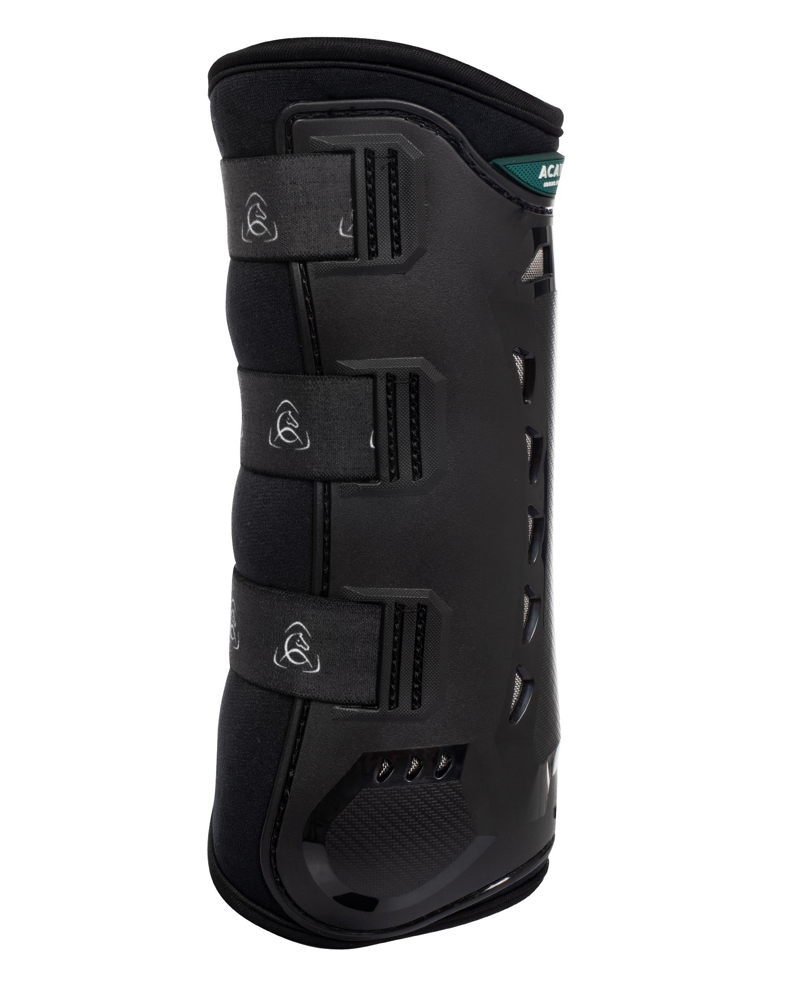 Acavallo Anatomical Hind Dressage Boots Black