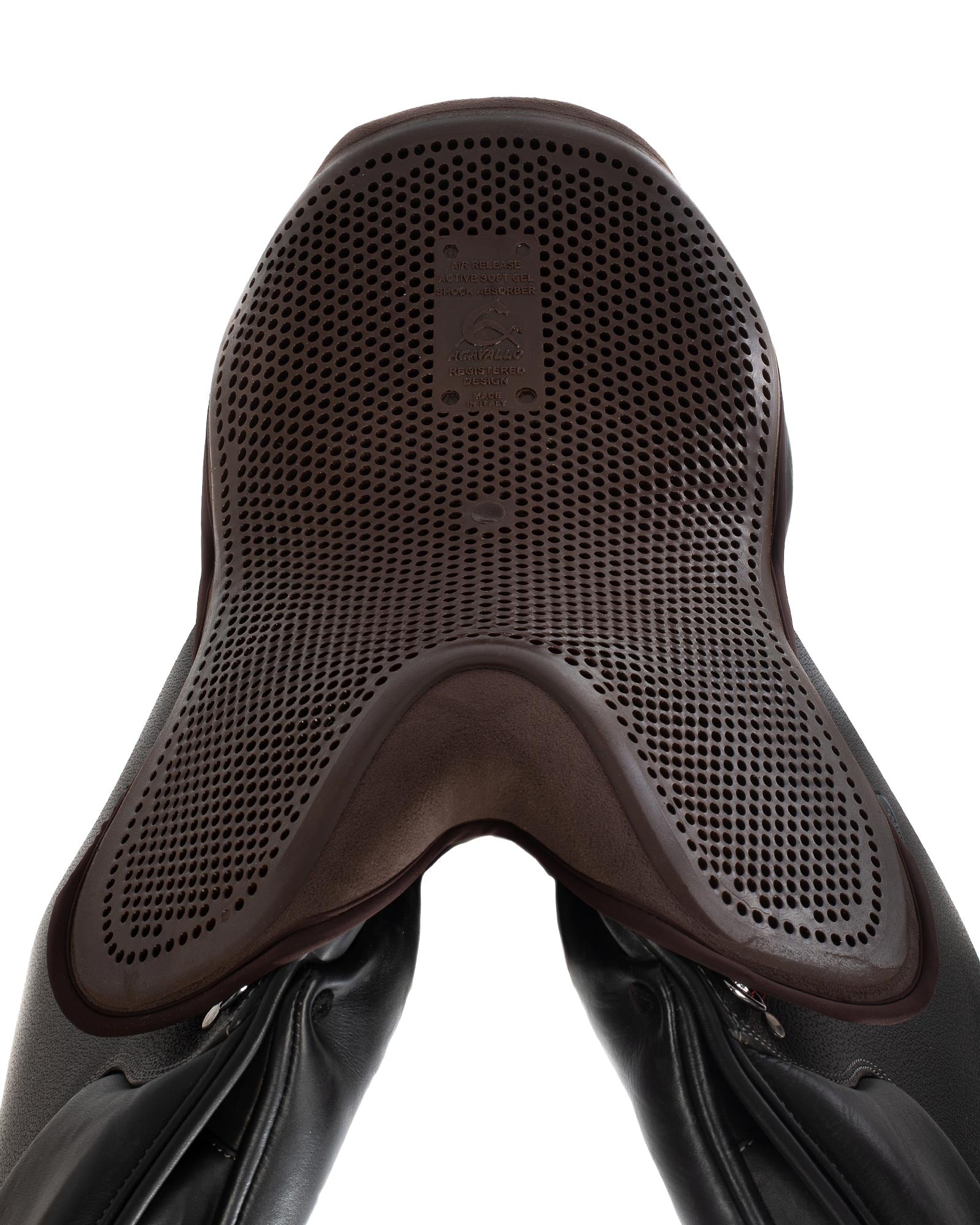 Acavallo Standard Seat Saver Jumping Classic Gel-Out Dri-Lex 10mm Brown