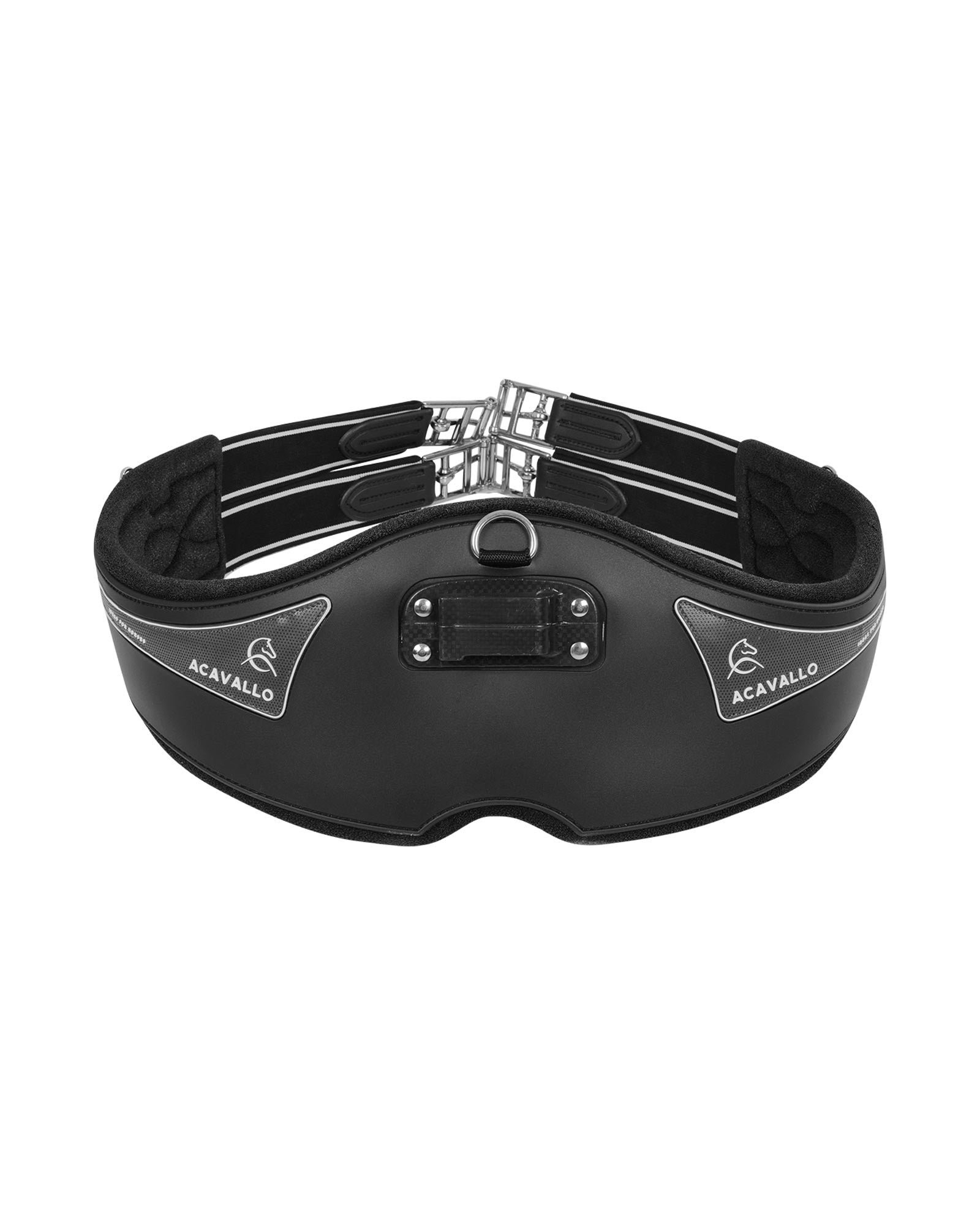 Acavallo Jumping Girth Gel Pvc Black