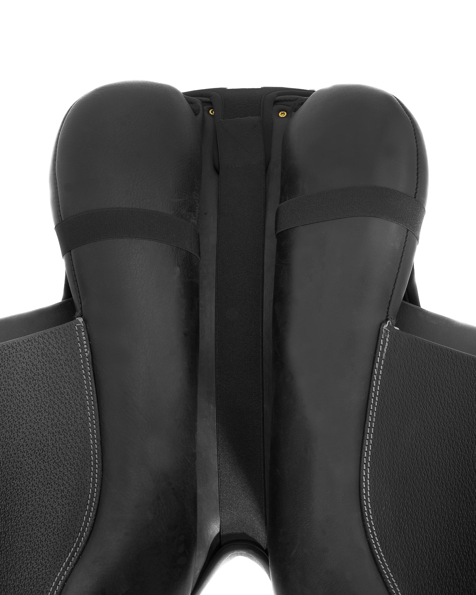 Acavallo Ortho-Pubis Seat Saver Jumping Hexagonal Gel-Out Dri-Lex 20mm Black