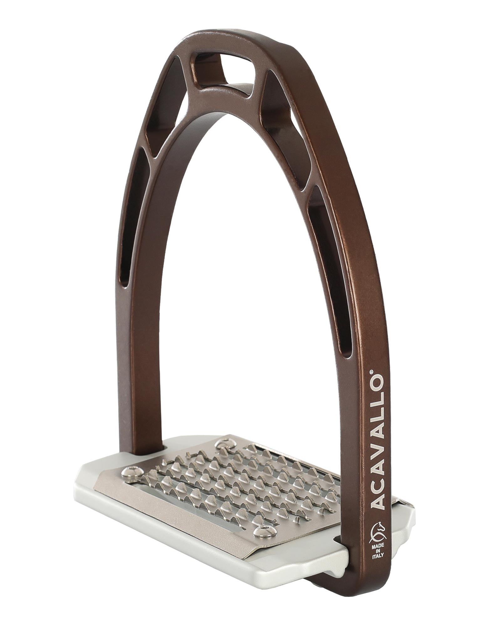 Acavallo Arco Evolution Alupro Stirrups Brown