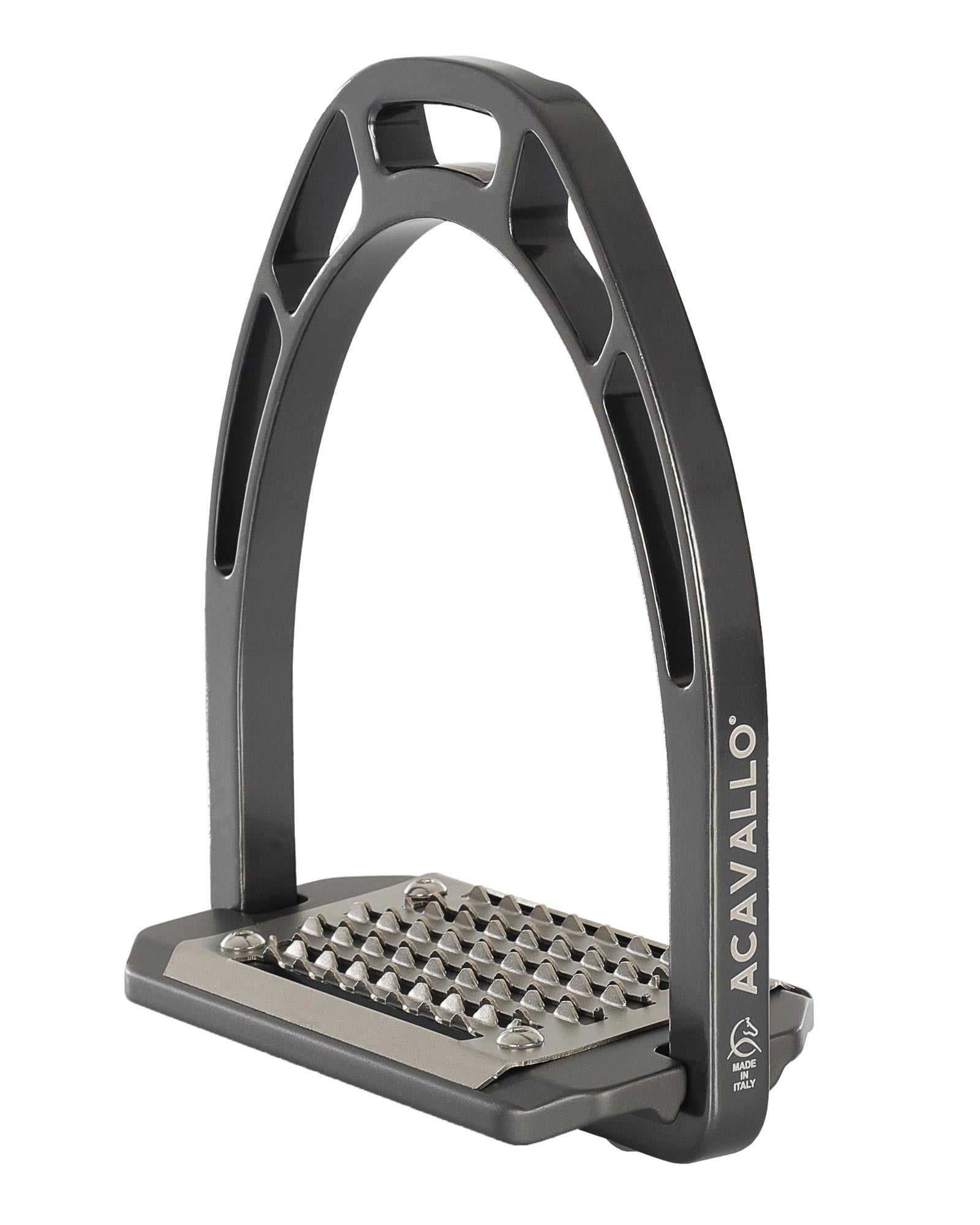 Acavallo Arco Evolution Alupro Stirrups Charcoal