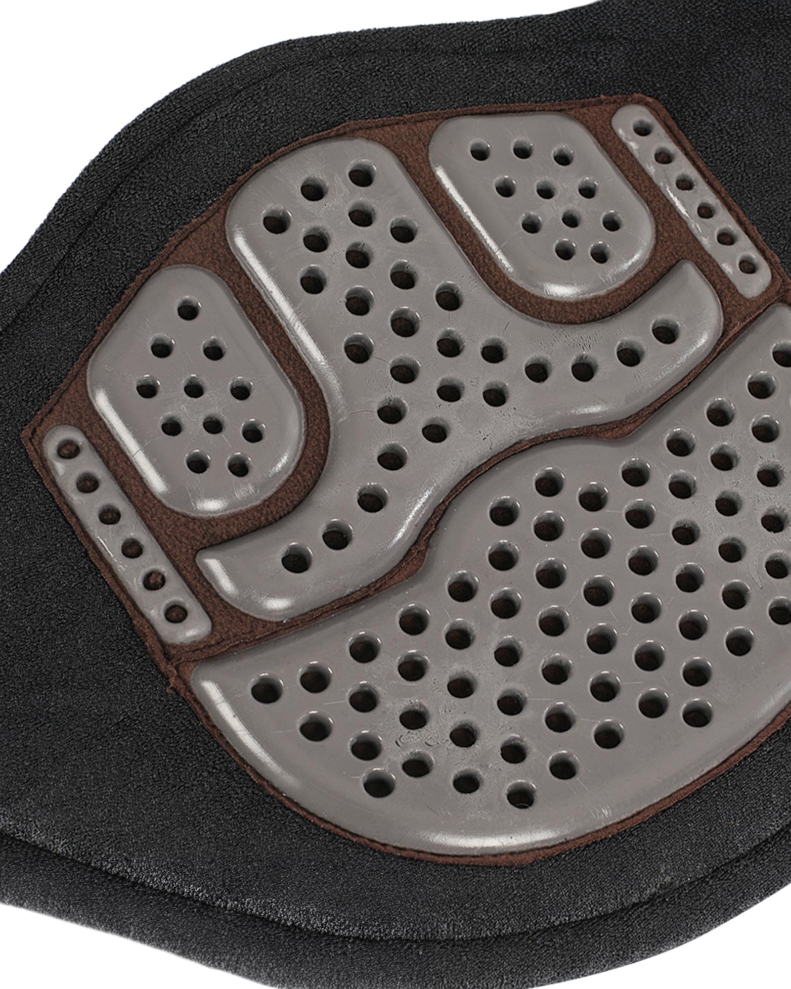 Acavallo Jumping Stud Guard Girth Gel Classic Pvc Dark Brown