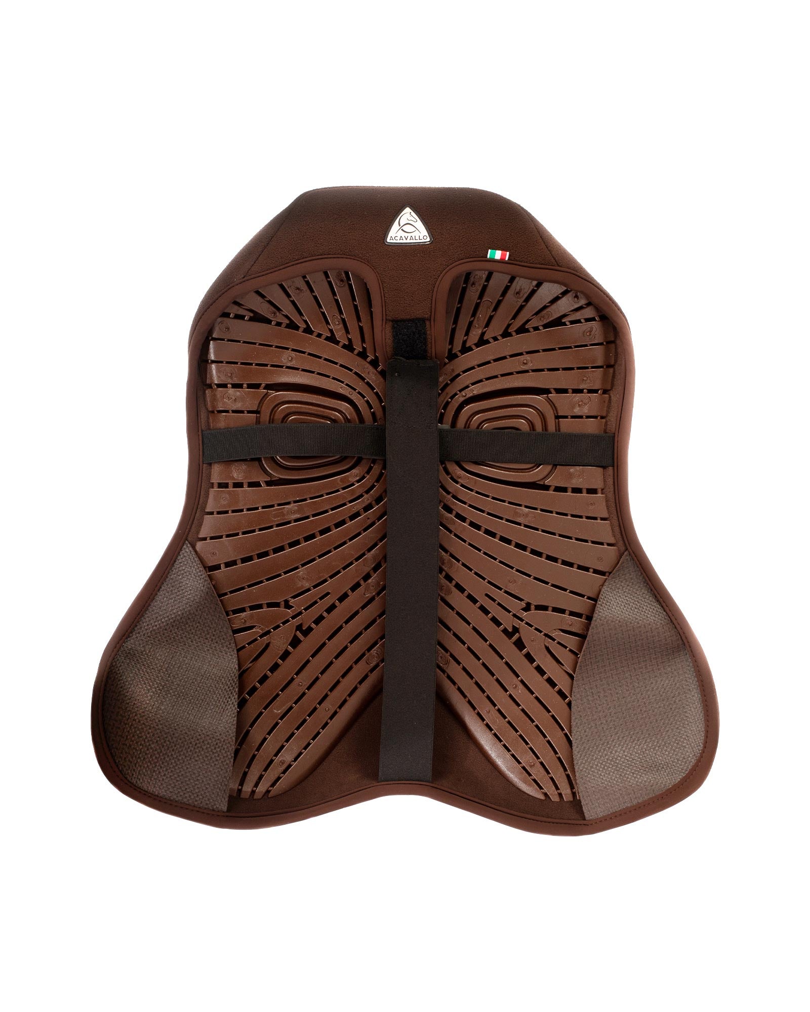 Acavallo Standard Seat Saver Jumping Air Plus Gel-In Dri-Lex 10mm Brown