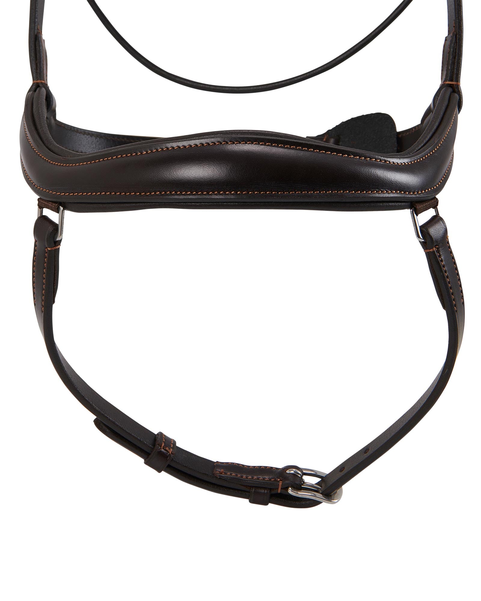 Acavallo Allegoria Anatomic Bridle - Dark Brown Leather Equestrian Horse Tack