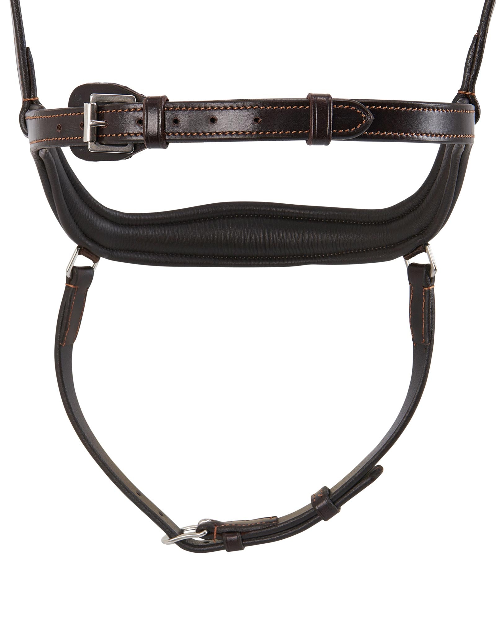 Acavallo Allegoria Anatomic Bridle in Dark Brown | Equestrian Horse Tack | Premium Leather Bridle