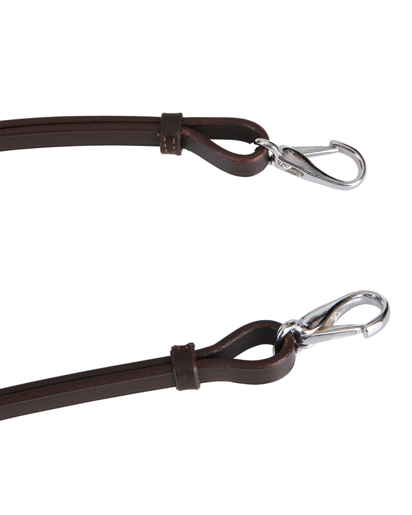 Acavallo Single Breastplate Elastic Band Dark Brown