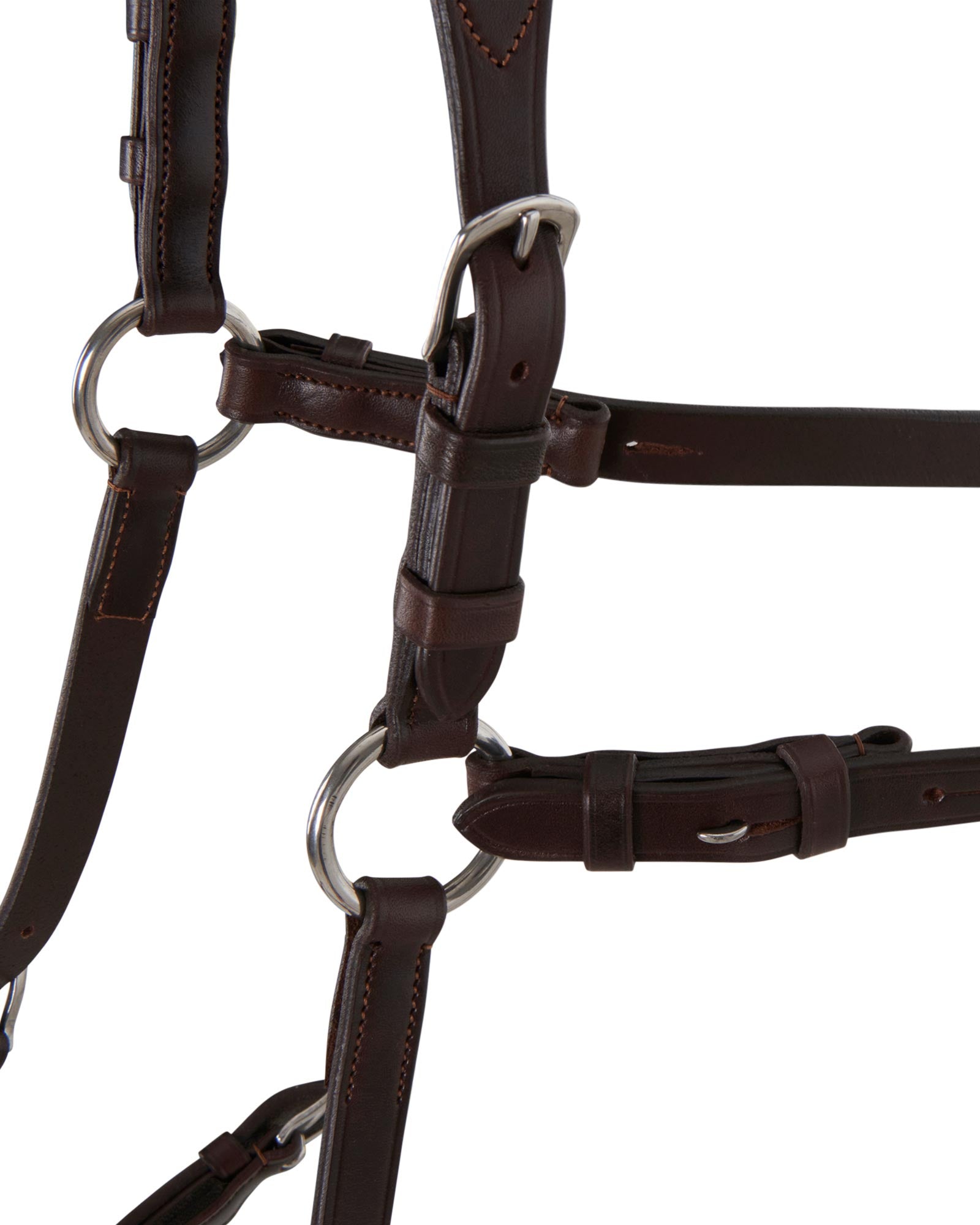 Acavallo Five-Point Breastplate Calfskin Dark Brown