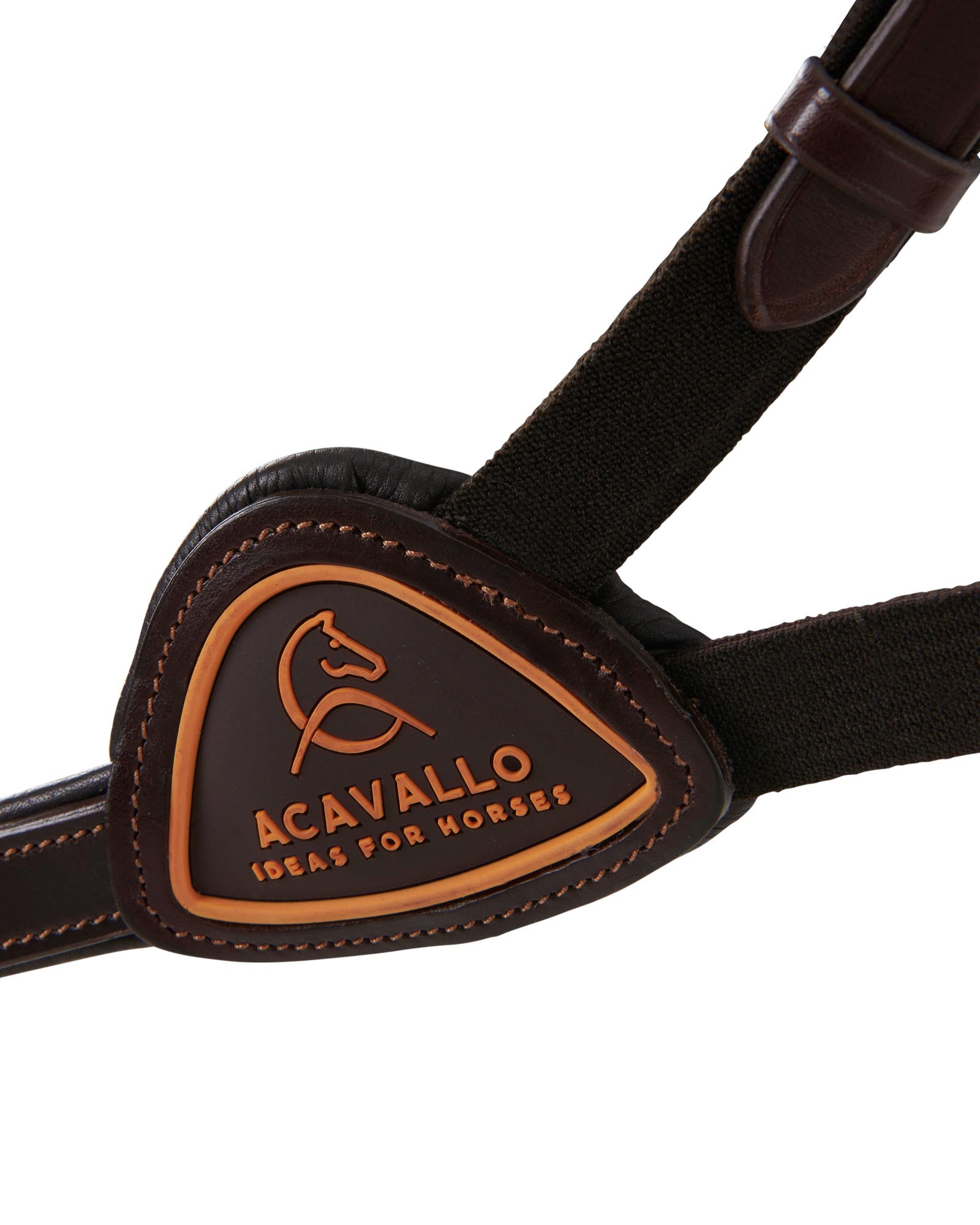 Acavallo Five-Point Breastplate Calfskin Dark Brown