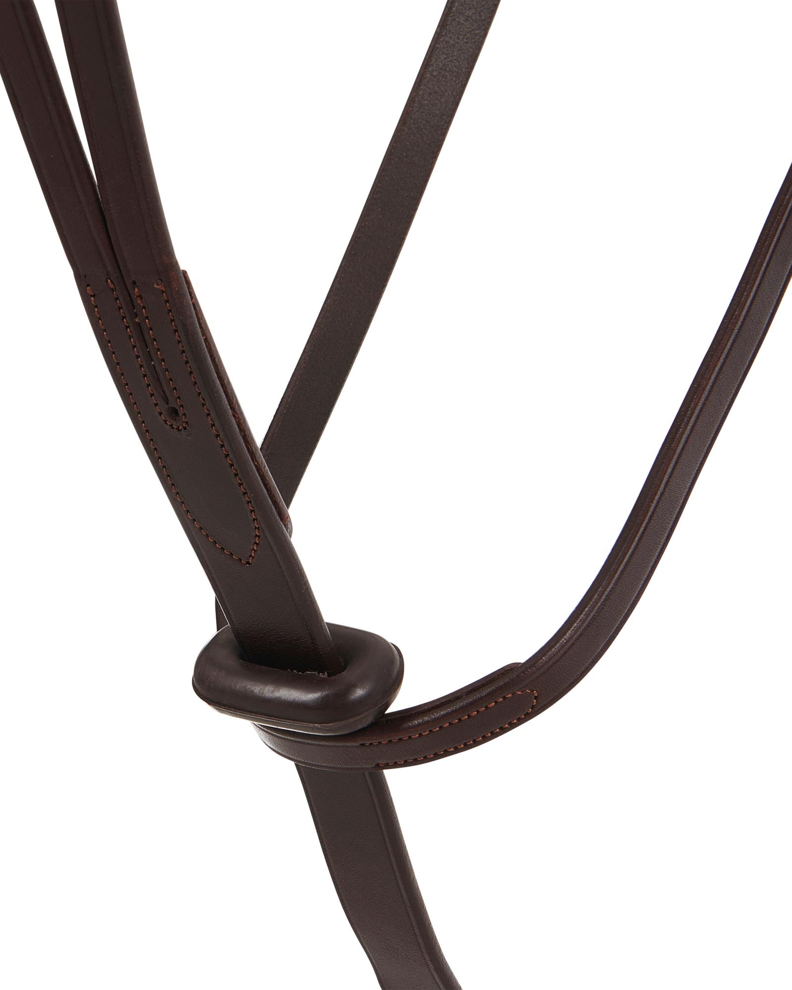 Acavallo Collier Martingale Calfskin Dark Brown