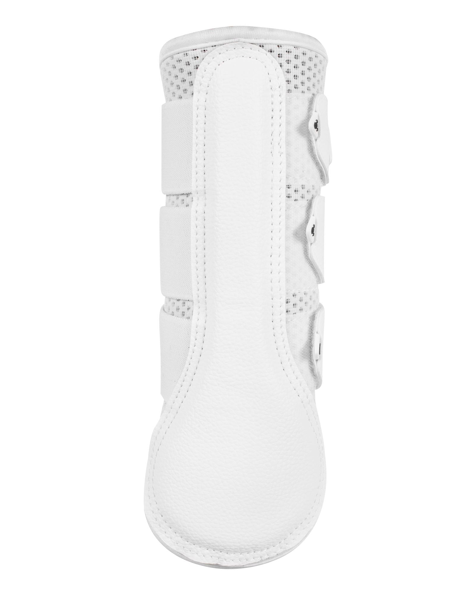Acavallo Hind Brushing Boots Perforated Neoprene White
