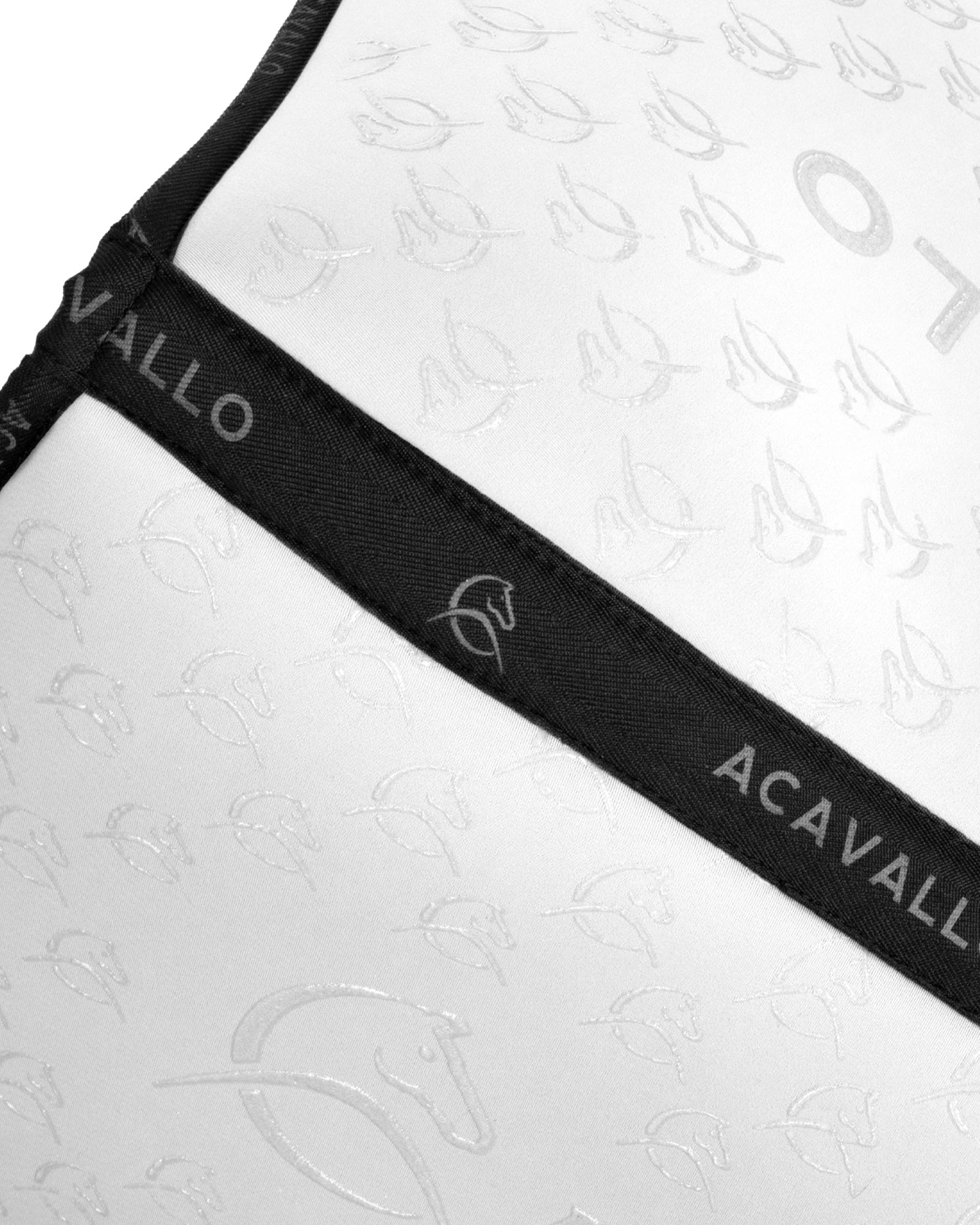 Acavallo Pad Mf Hps Cw-Cs  Bamboo Silicone Grip Flat White/Black