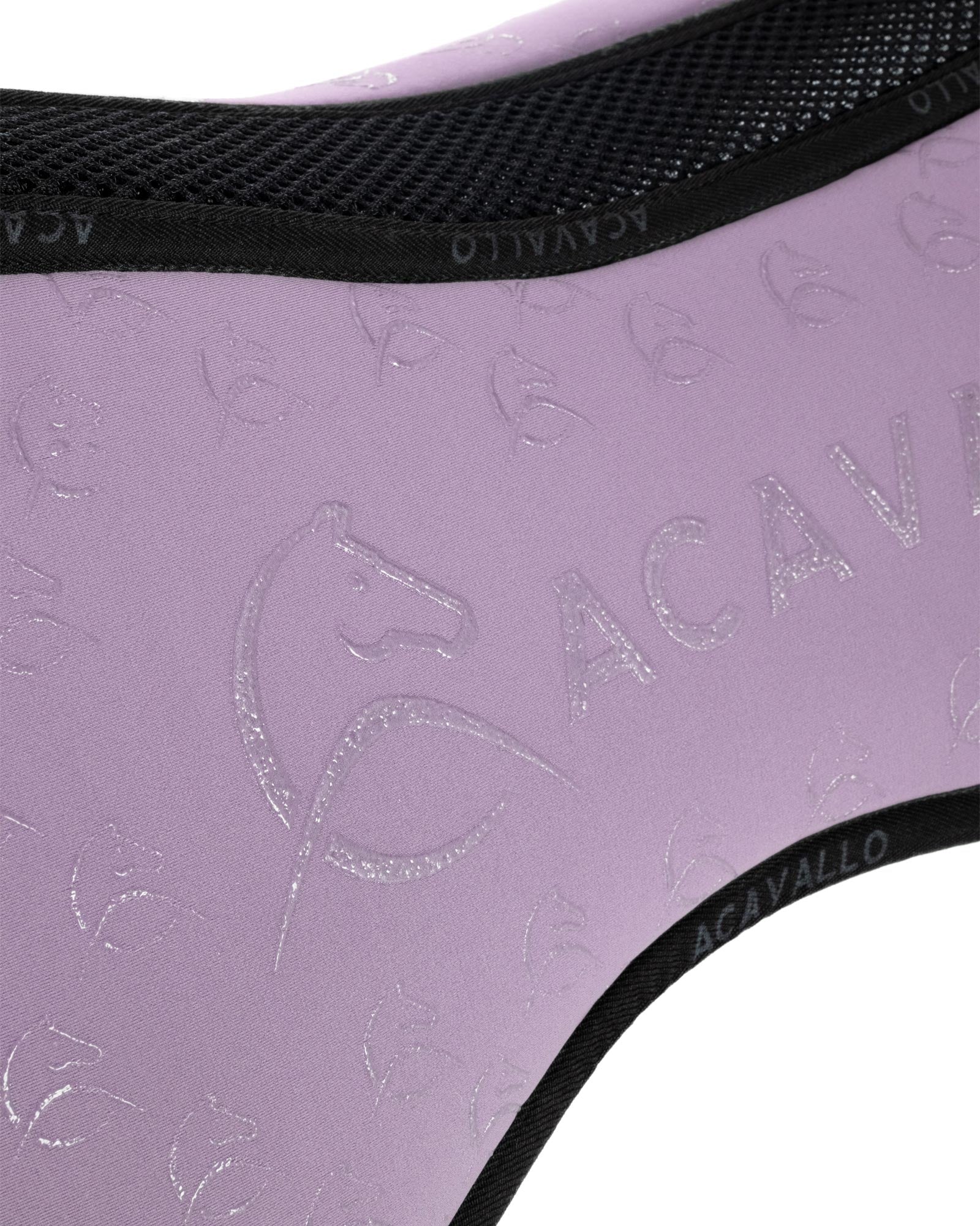 Acavallo Pad Mf Jccs Cw-3Ds Elastane & Bamboo Silicone Grip Flat Lilac/Black