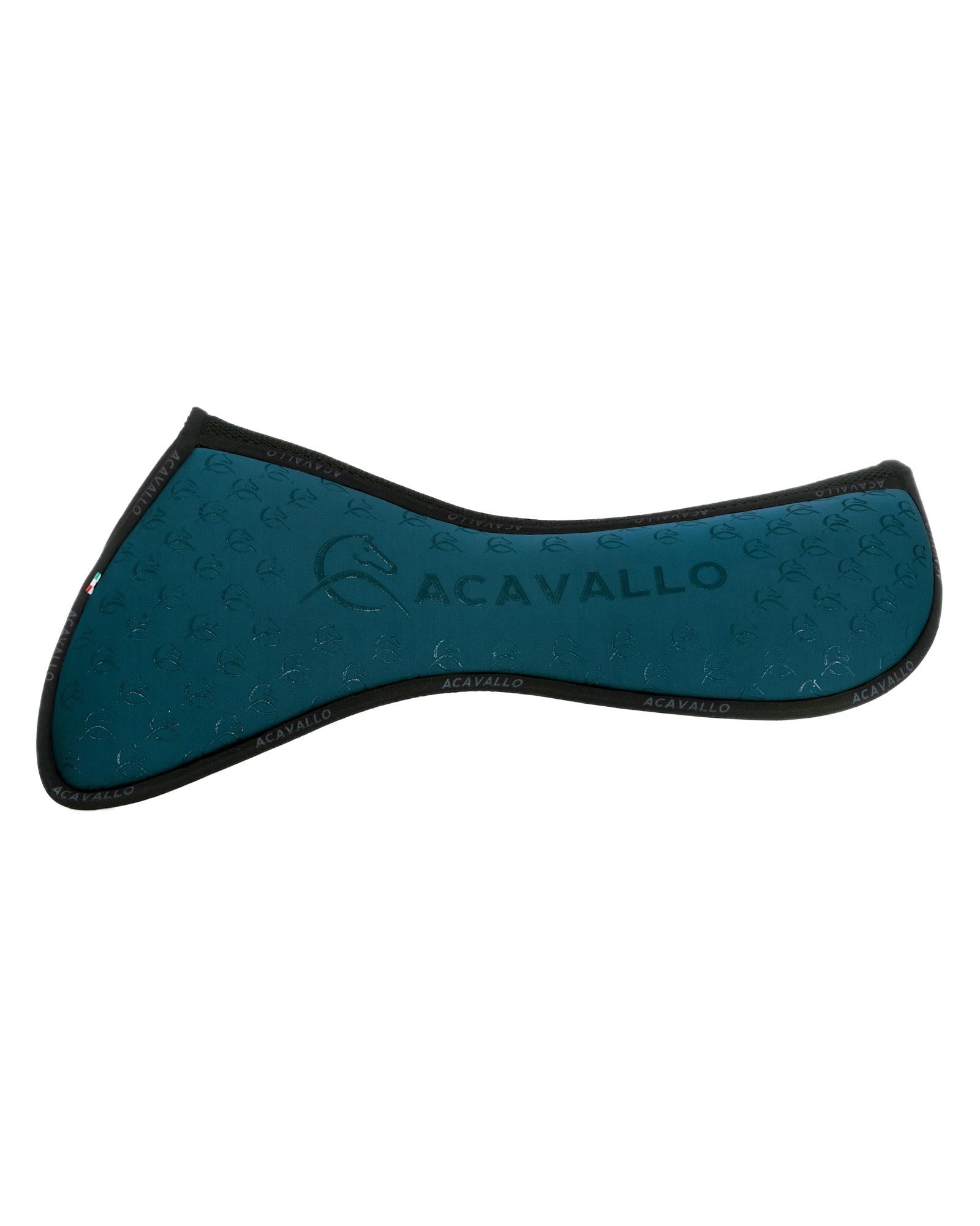 Acavallo Pad Mf Jccs Cw-3Ds Elastane & Bamboo Silicone Grip Flat Petrol/Black
