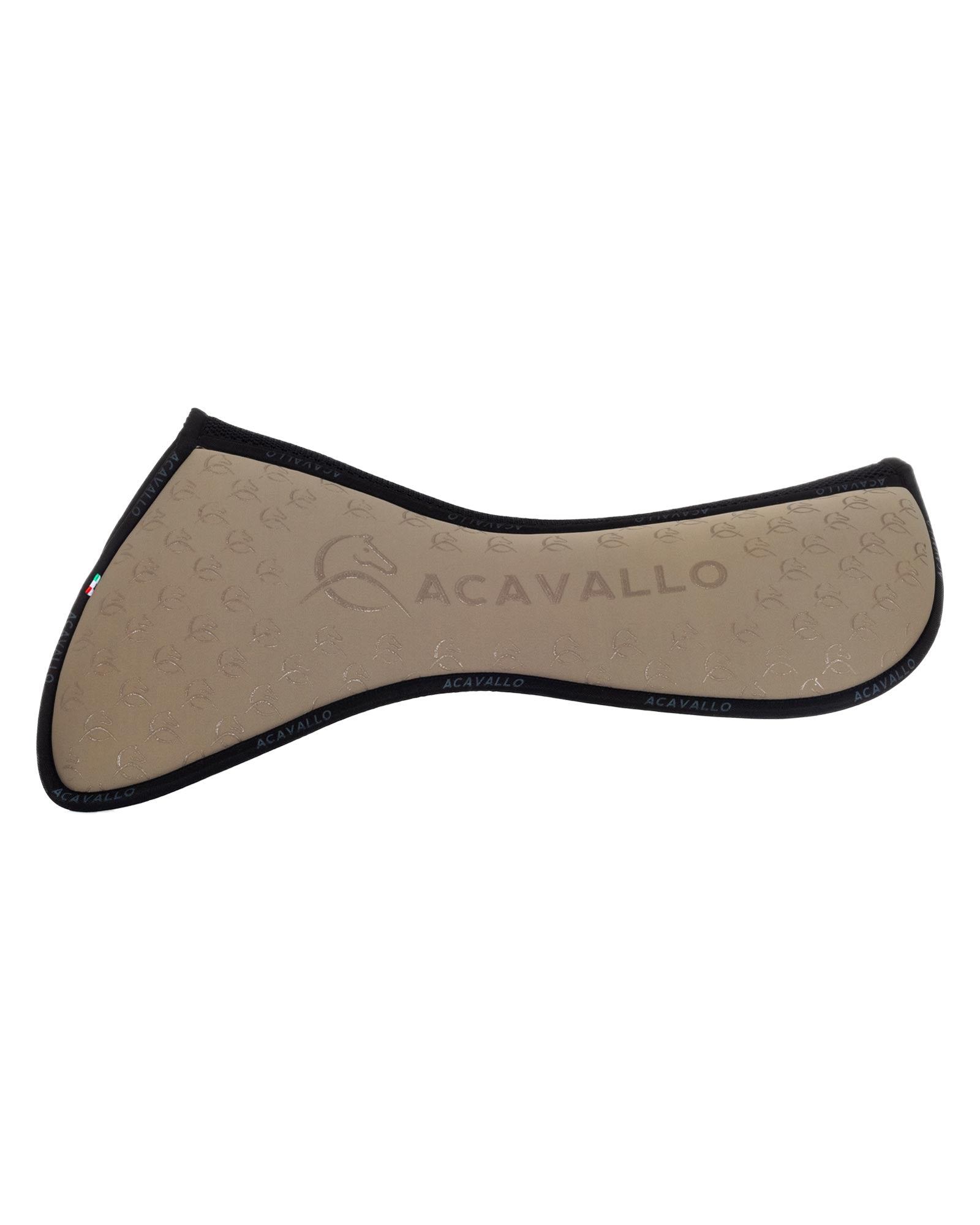 Acavallo Pad Mf Jccs Cw-3Ds Elastane & Bamboo Silicone Grip Flat Sand/Black