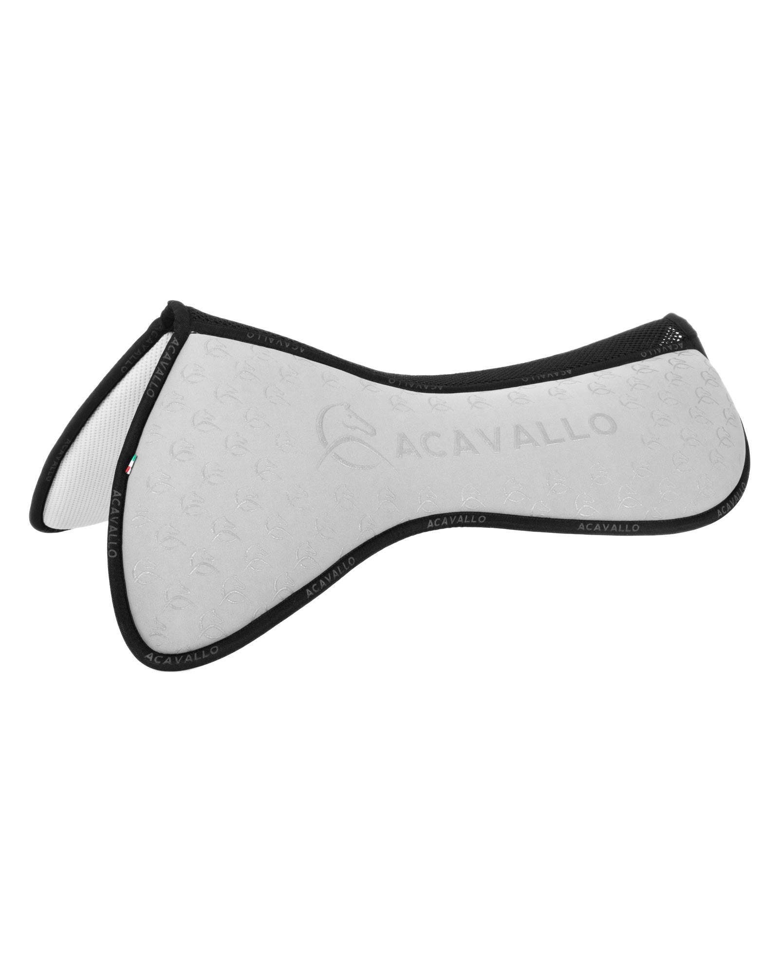 Acavallo Pad Mf Jccs Cw-3Ds Elastane & Bamboo Silicone Grip Flat White/Black