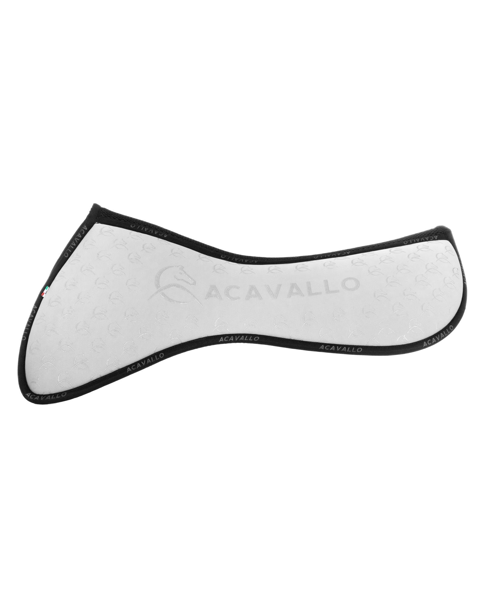 Acavallo Pad Mf Jccs Cw-3Ds Elastane & Bamboo Silicone Grip Flat White/Black