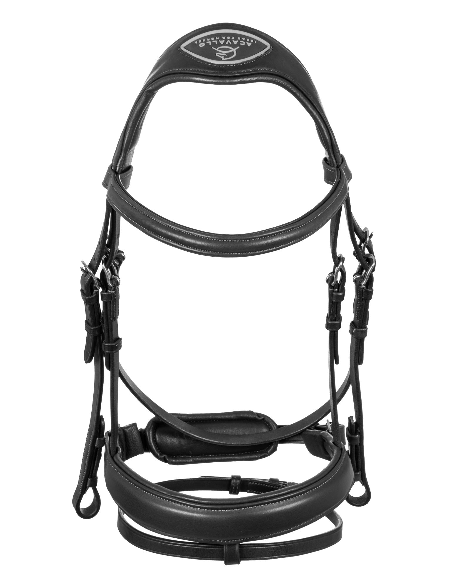 Acavallo Guernica Calfskin Bridle Black