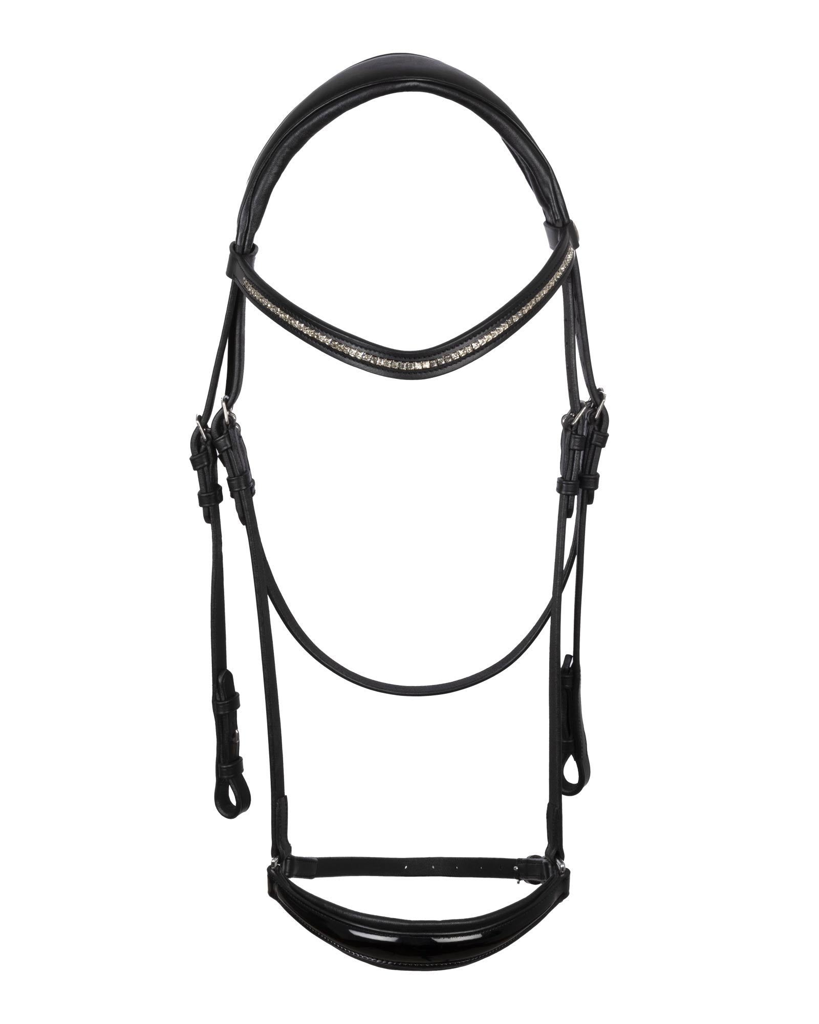 Acavallo Dama Bridle Calfskin Black
