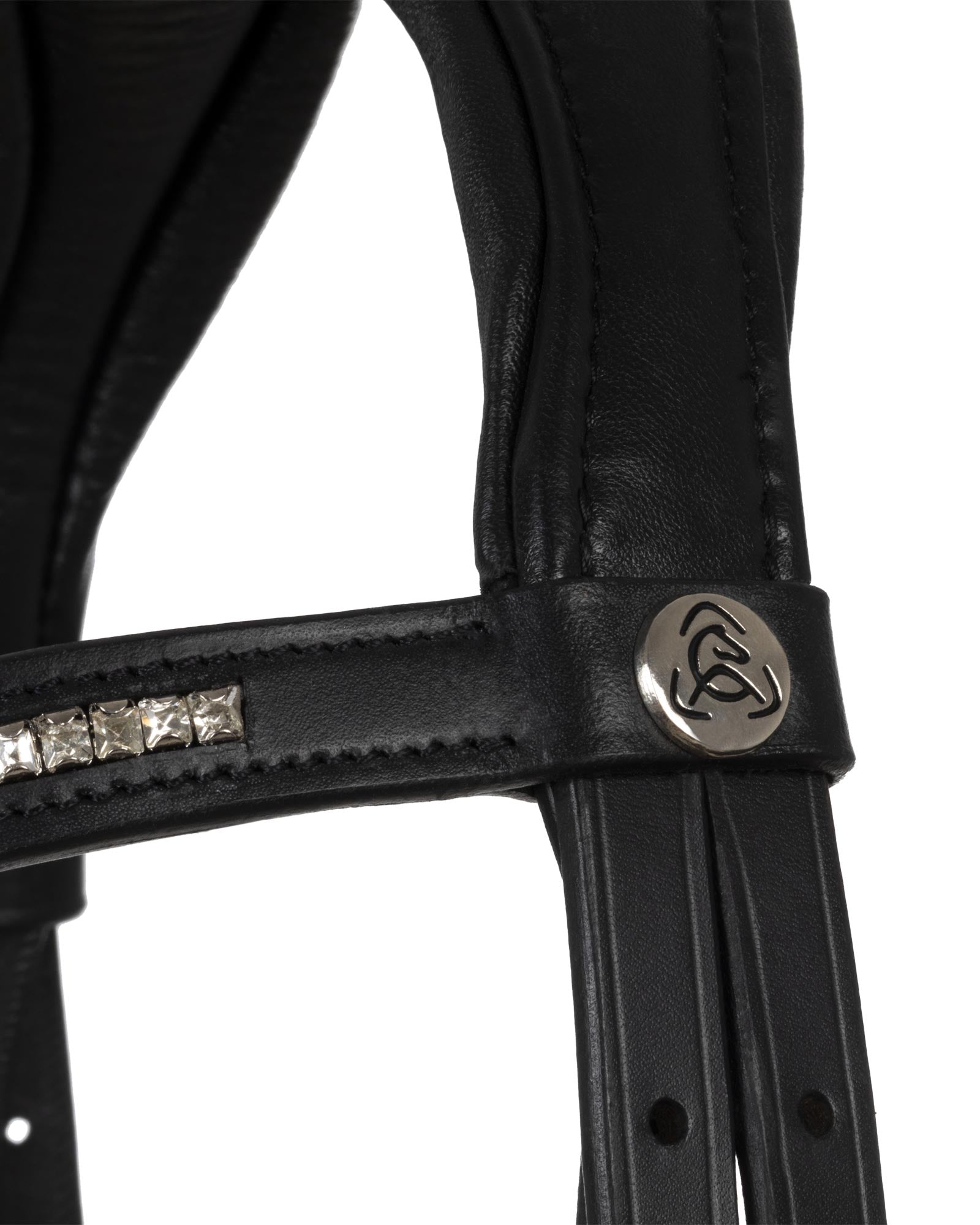 Acavallo Dama Bridle Calfskin Black