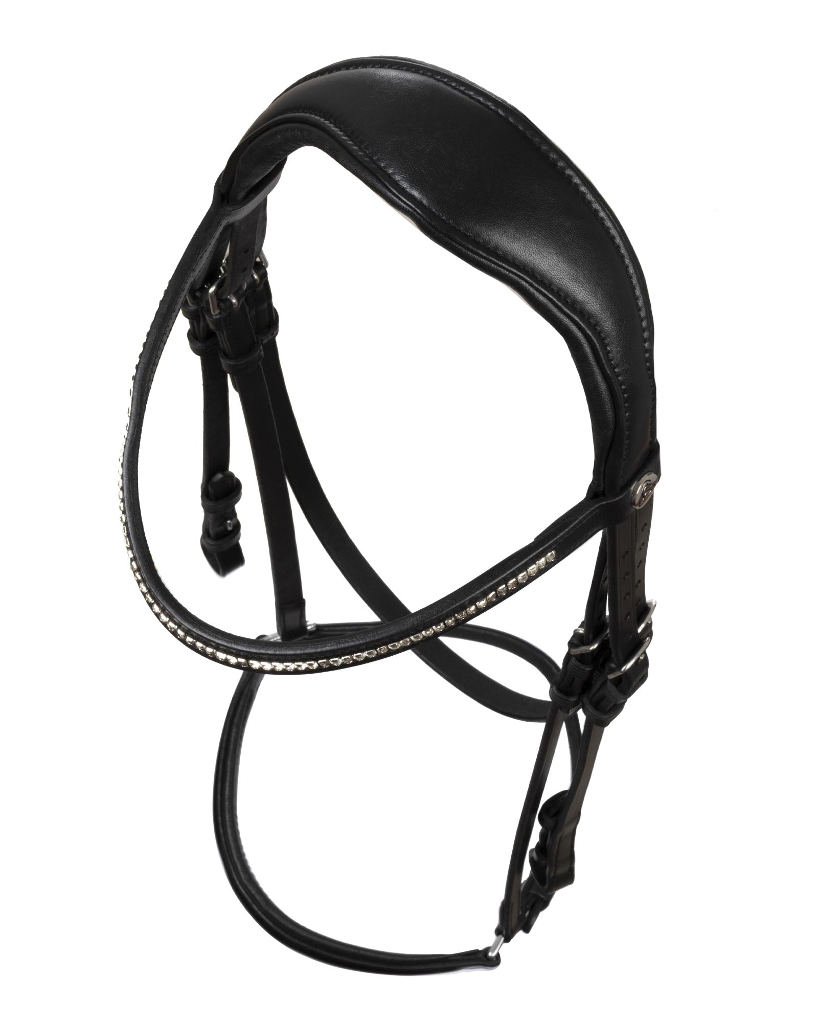 Acavallo Dama Bridle Calfskin Black