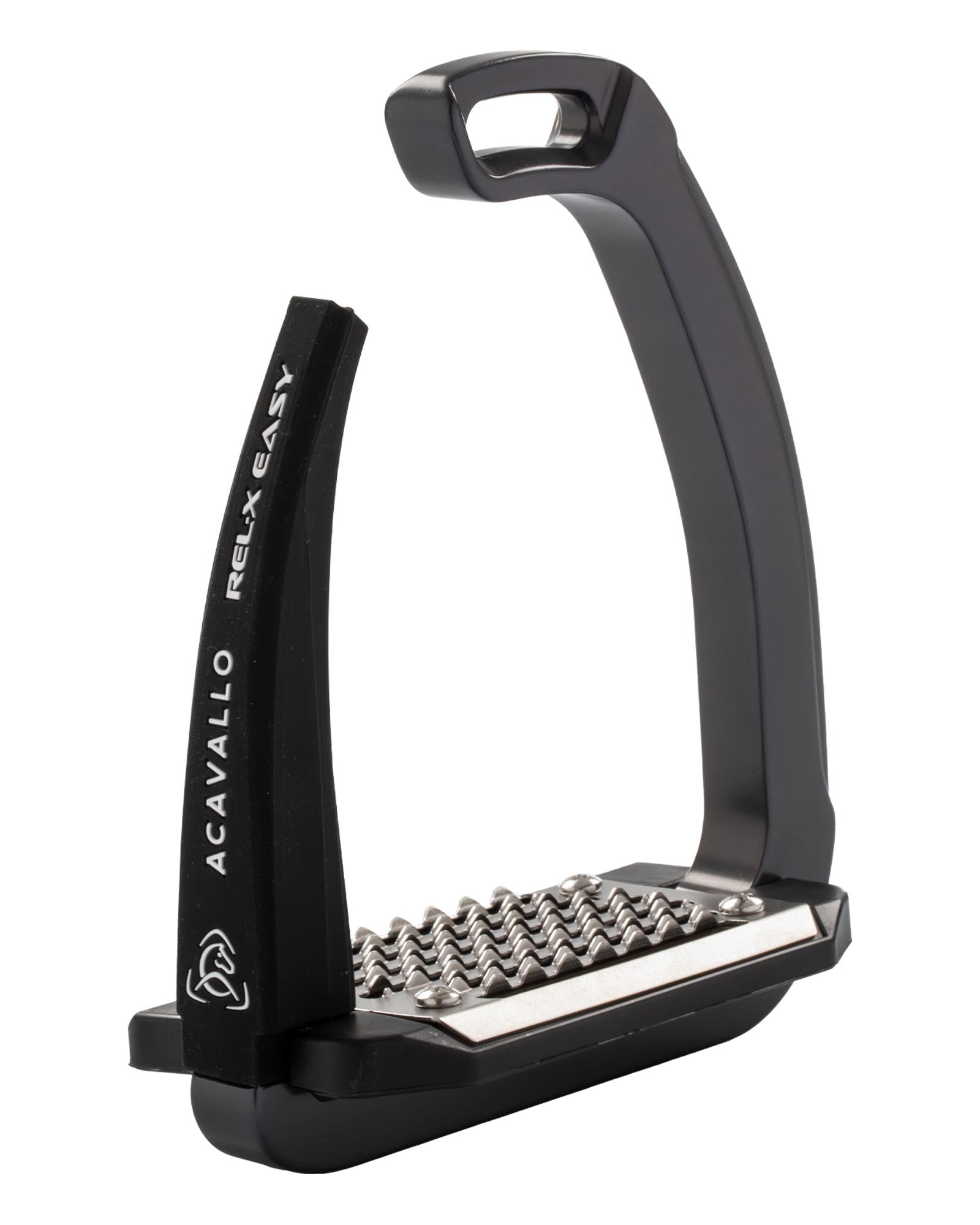 Acavallo Rel-X Easy Stirrups Charcoal