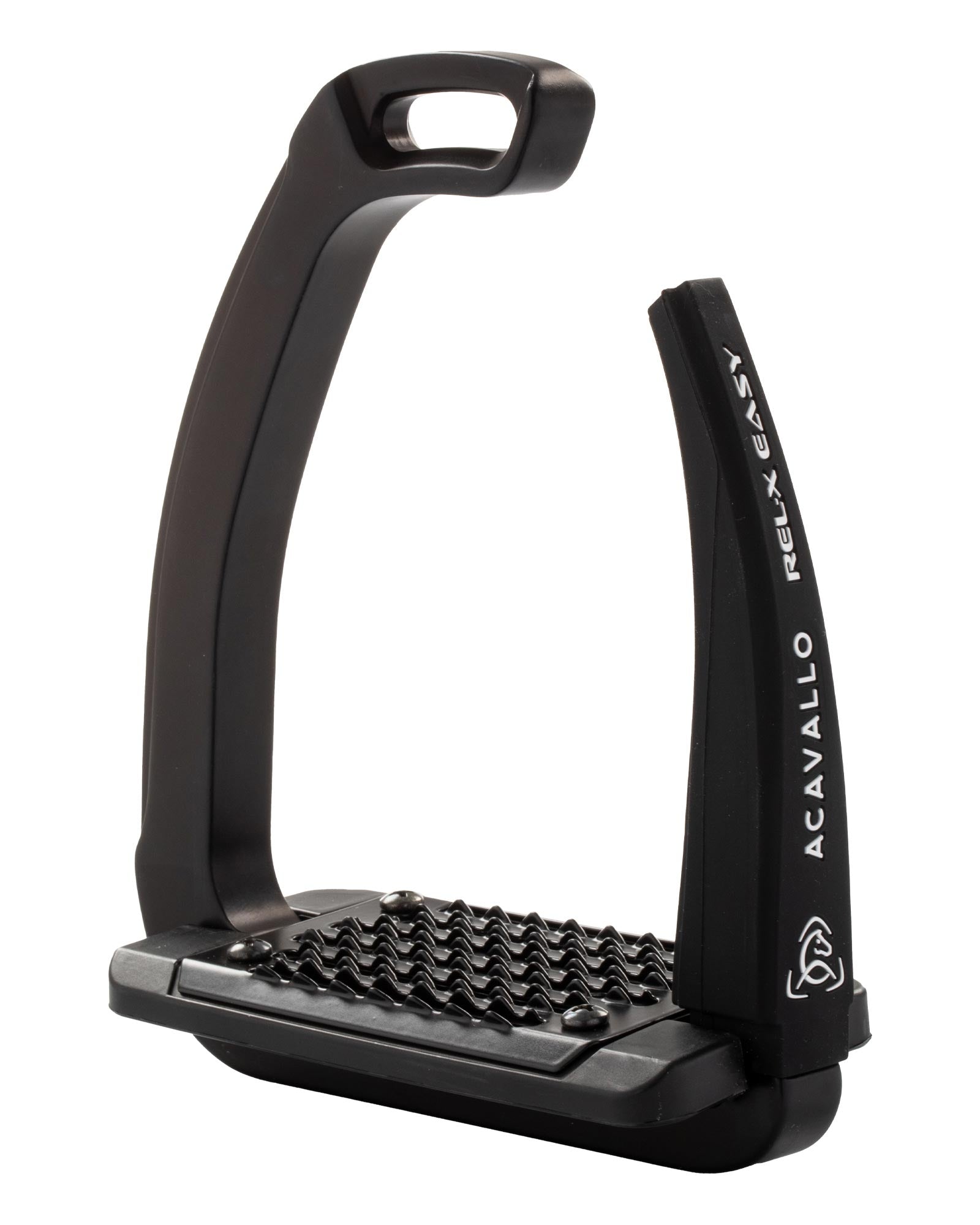 Acavallo Rel-X Easy Stirrups Total Black