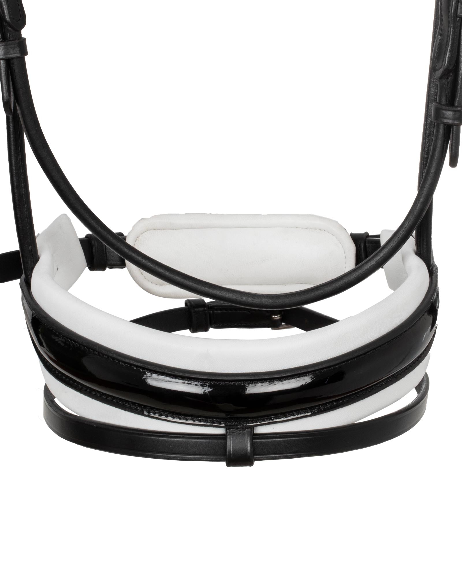 Acavallo Dalila Bridle Calfskin Black/White