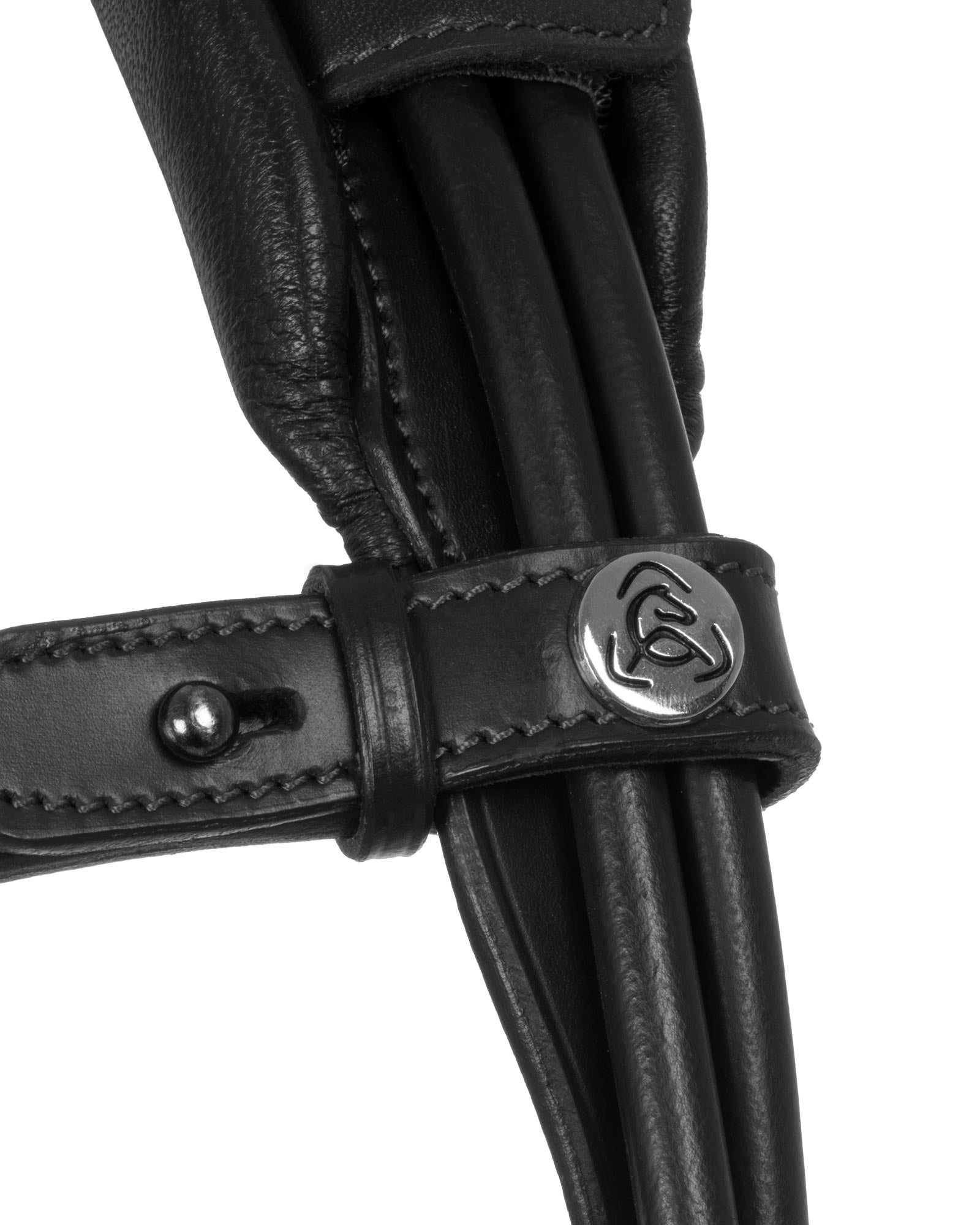 Acavallo Dalila Bridle Calfskin Black/Black