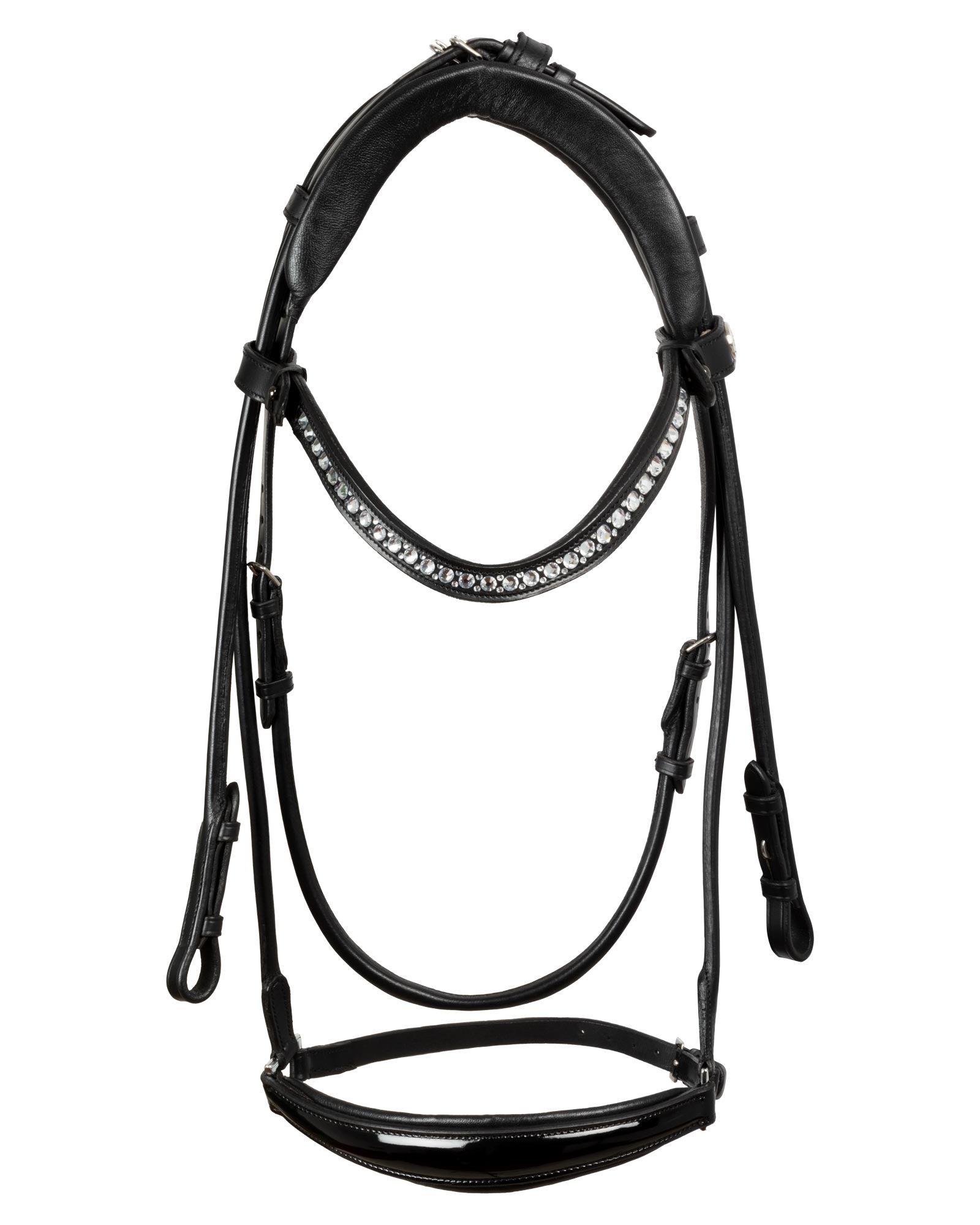 Acavallo Girasole Bridle Calfskin Black