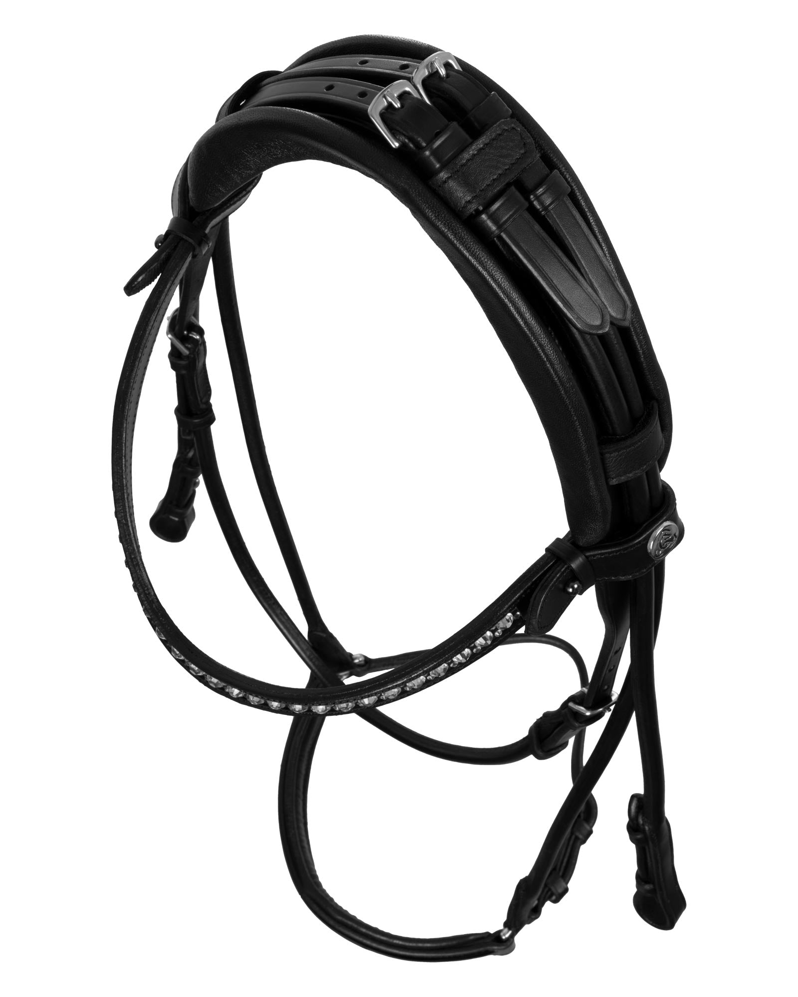 Acavallo Girasole Bridle Calfskin Black