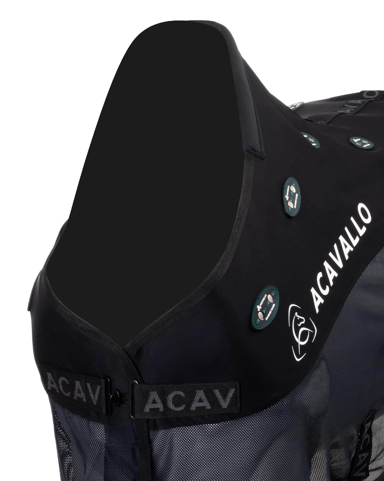 Acavallo Magnet Care Rug Black