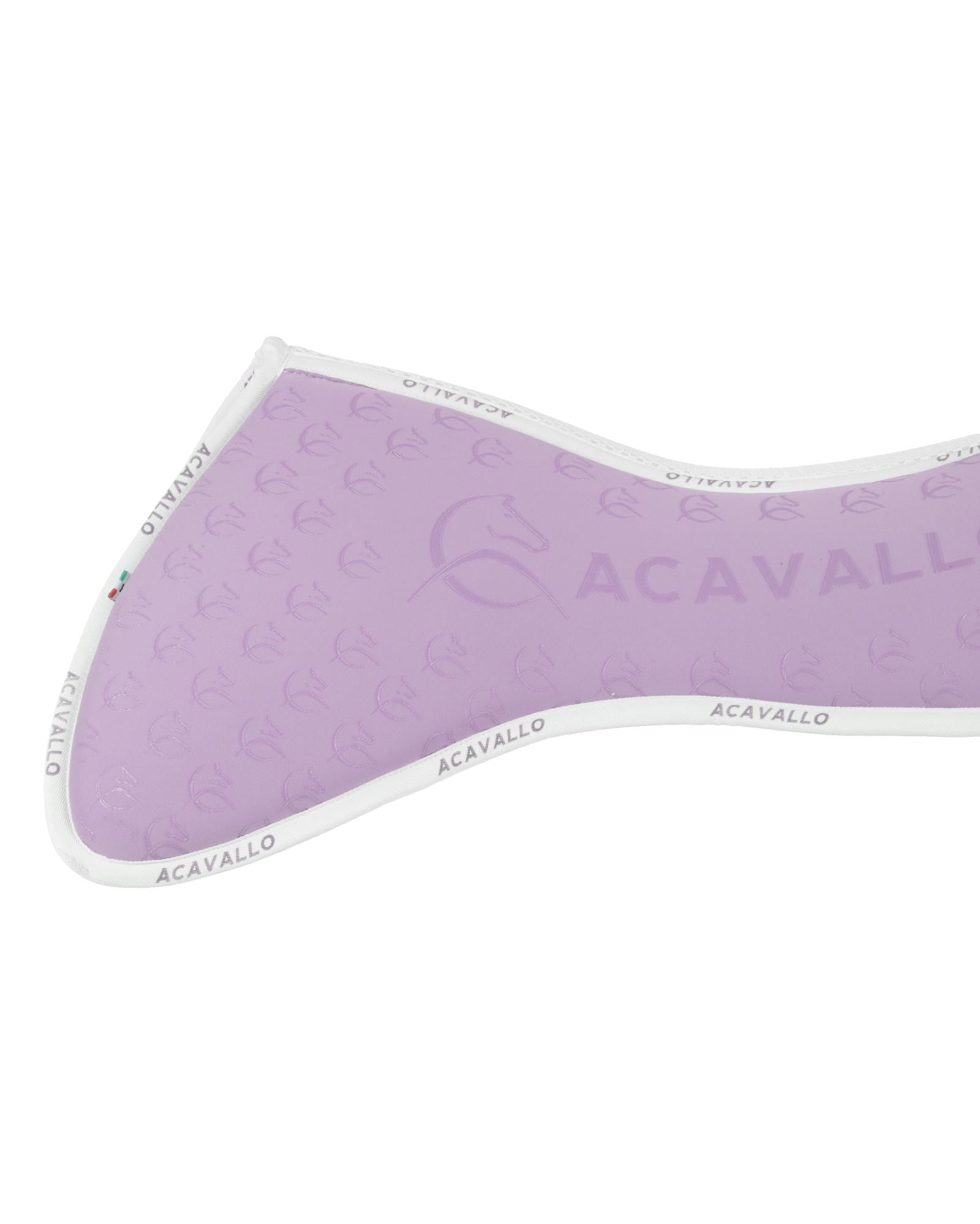 Acavallo Pad Mf Jccs Cw-3Ds Elastane & Bamboo Silicone Grip Flat Lilac/White