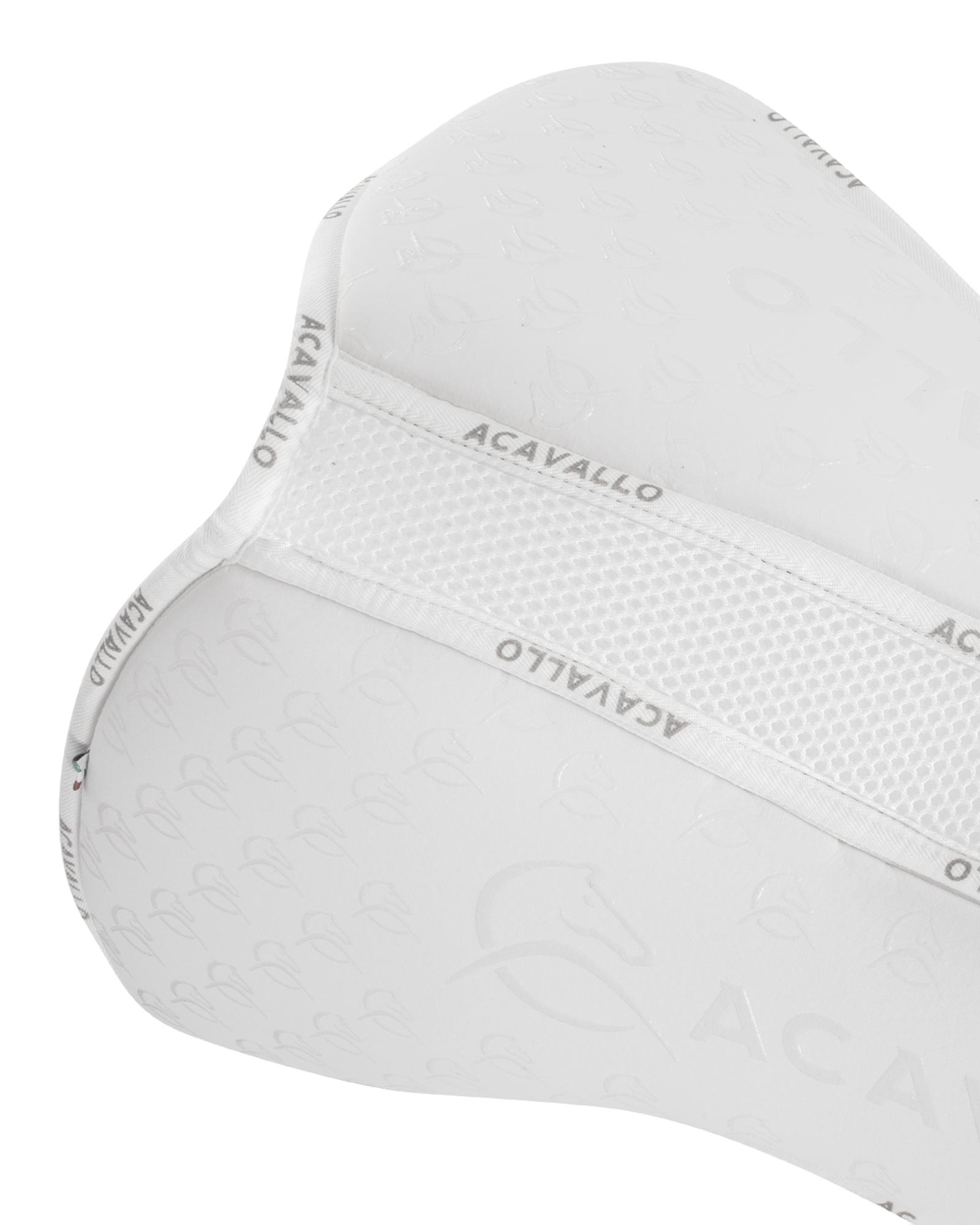 Acavallo Pad Mf Jccs Cw-3Ds Elastane & Bamboo Silicone Grip Flat White