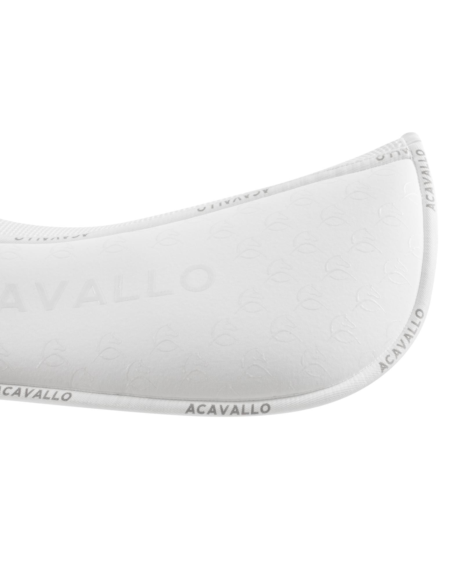 Acavallo Pad Mf Jccs Cw-3Ds Elastane & Bamboo Silicone Grip Flat White