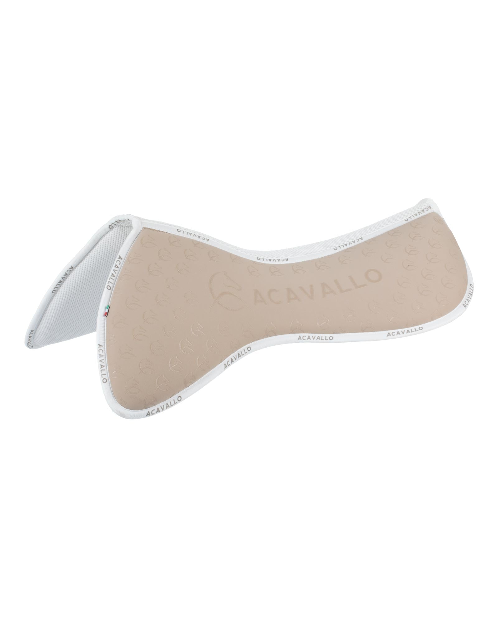 Acavallo Pad Mf Jccs Cw-3Ds Elastane & Bamboo Silicone Grip Flat Sand/White