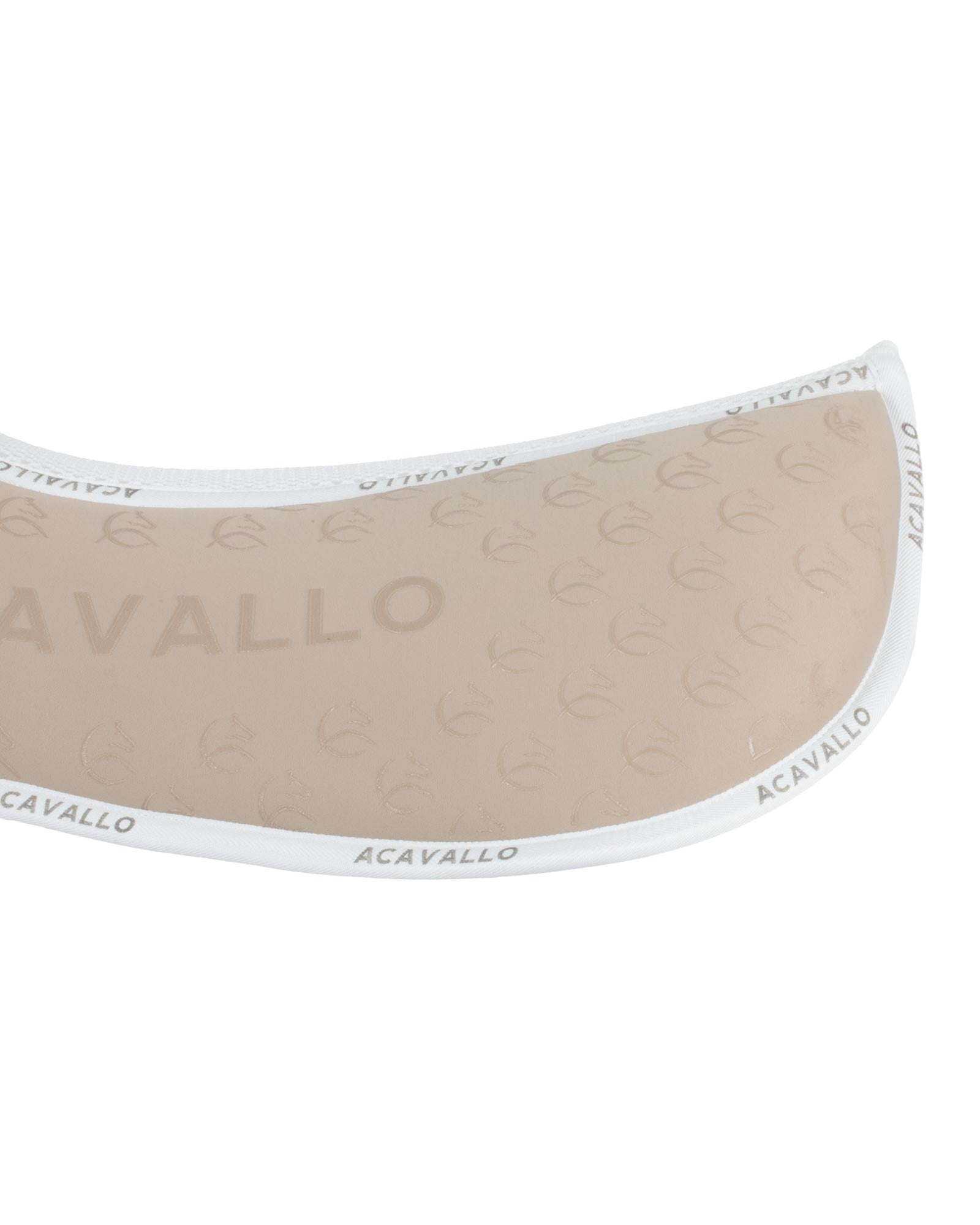 Acavallo Pad Mf Jccs Cw-3Ds Elastane & Bamboo Silicone Grip Flat Sand/White
