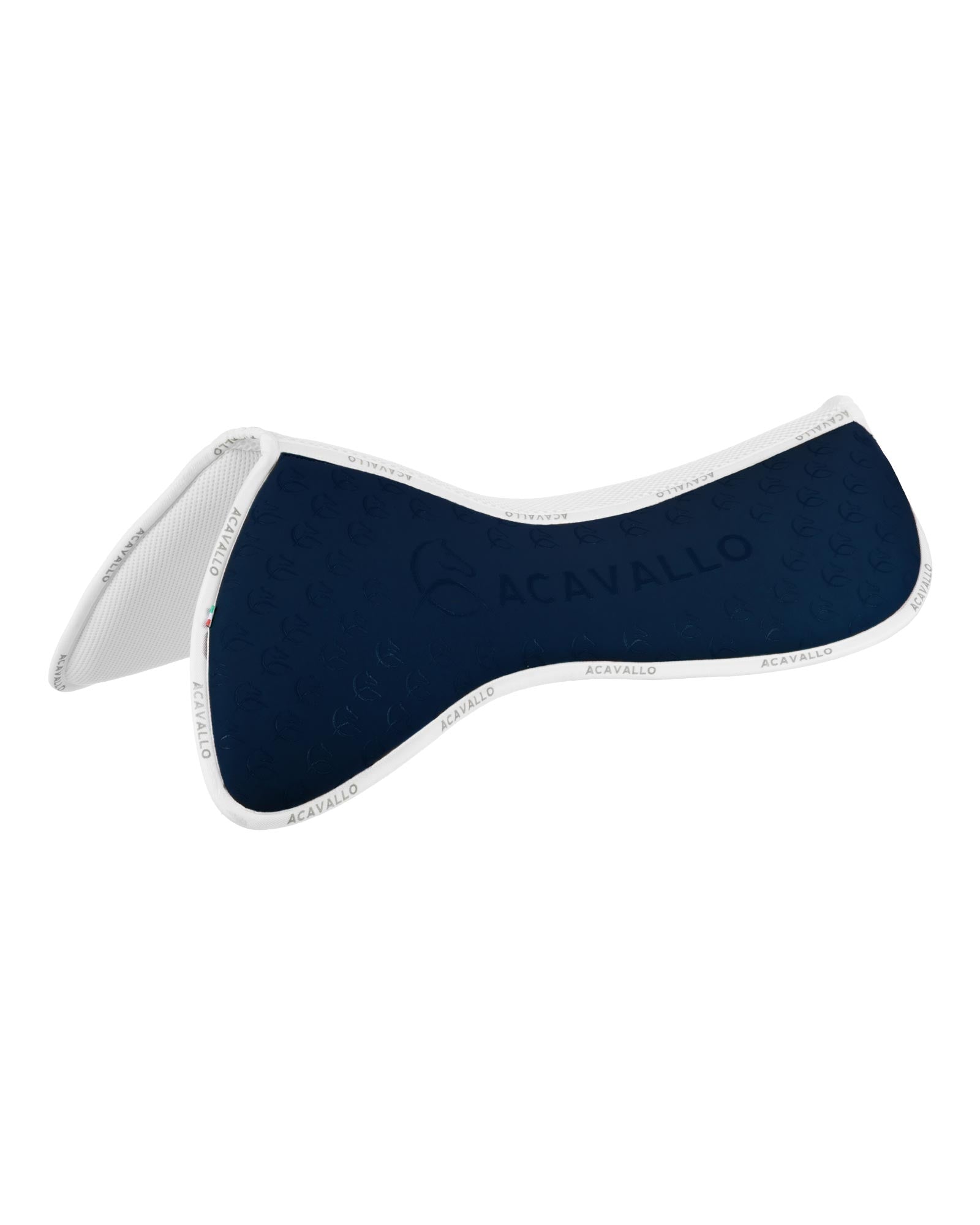 Acavallo Pad Mf Jccs Cw-3Ds Elastane & Bamboo Silicone Grip Flat Deep Blue/White