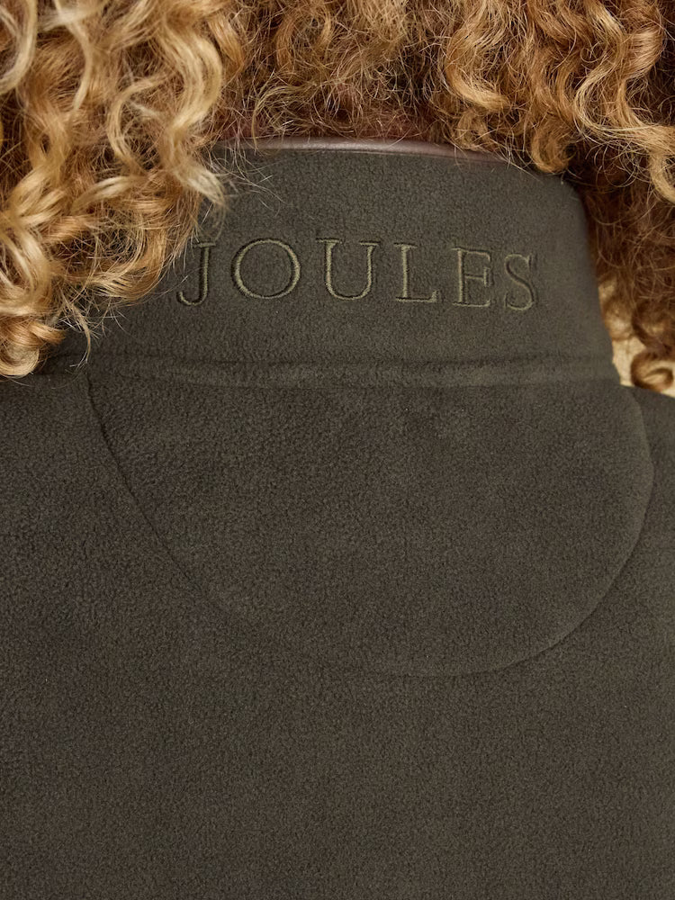 Joules Heritage Khaki Green Regular Fleece Gilet