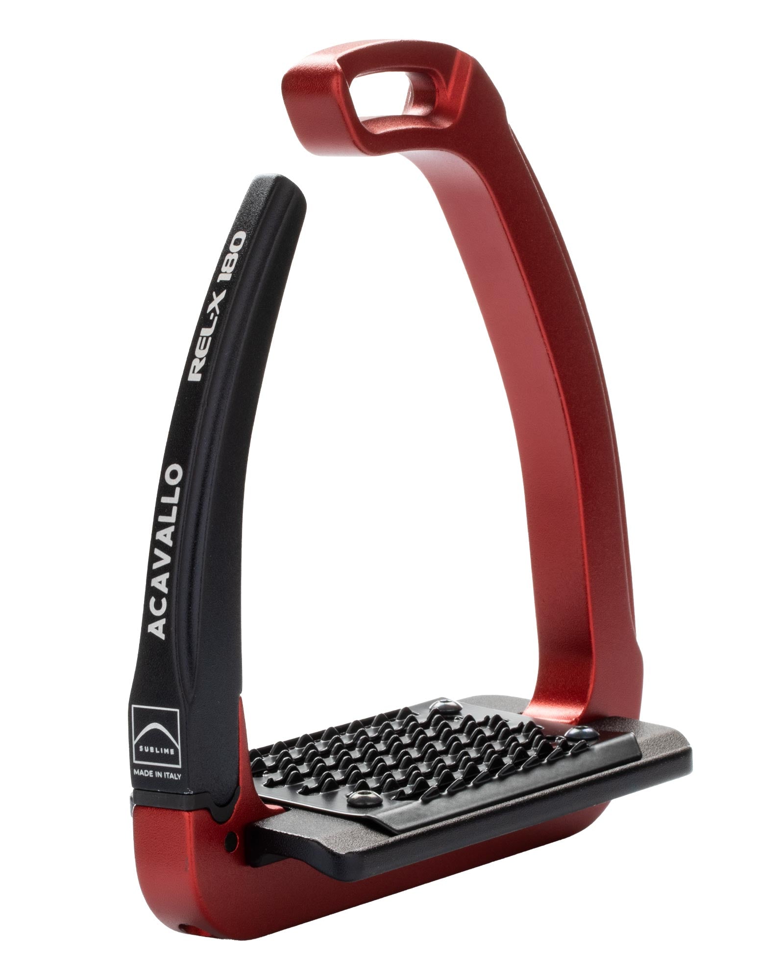 Acavallo Rel-X 180 Stirrups Crimson Red