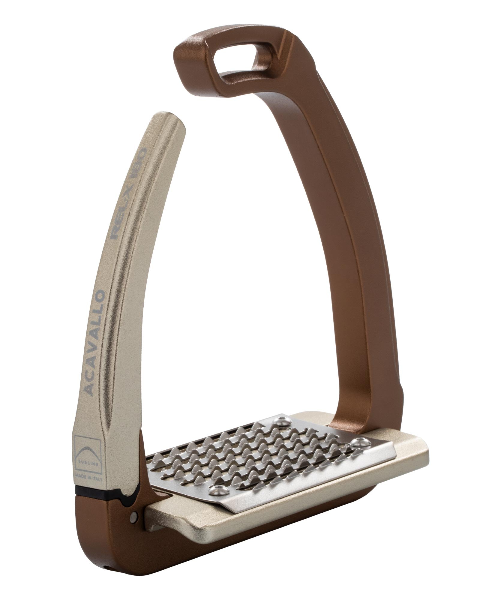 Acavallo Rel-X 180 Stirrups Golden Brown