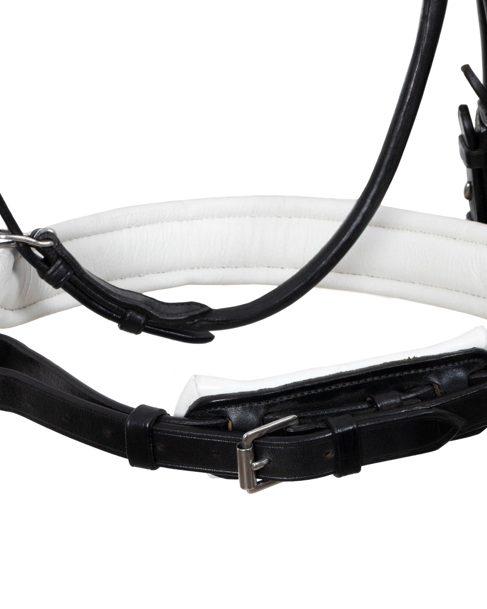 Acavallo Fornarina Bridle Laminated Calfskin Black/White