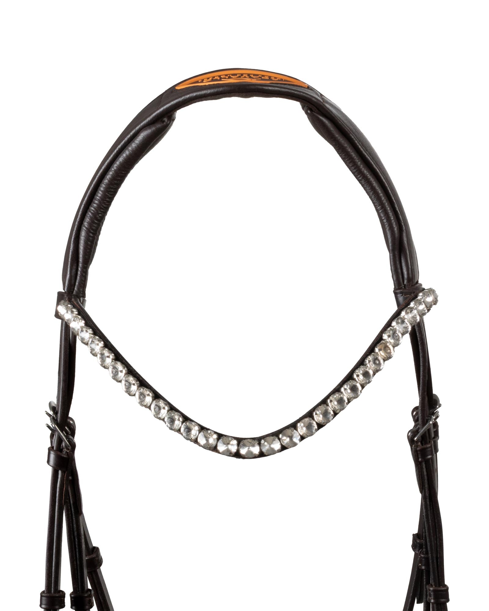 Acavallo Starry Night Calfskin Bridle Dark Brown