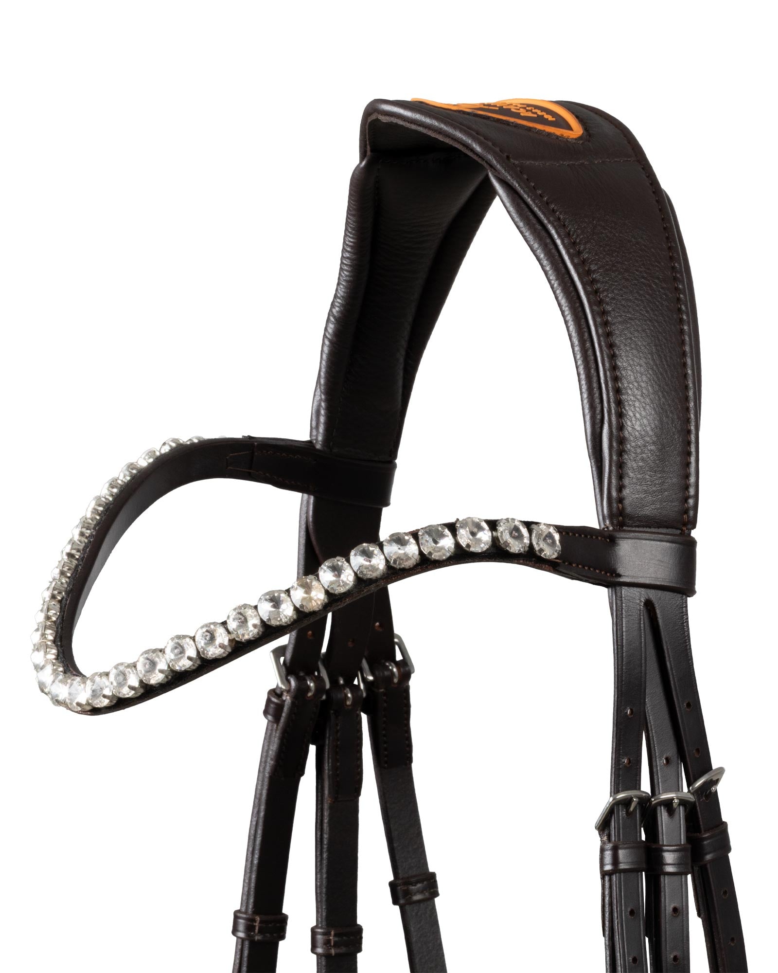 Acavallo Starry Night Calfskin Bridle Dark Brown